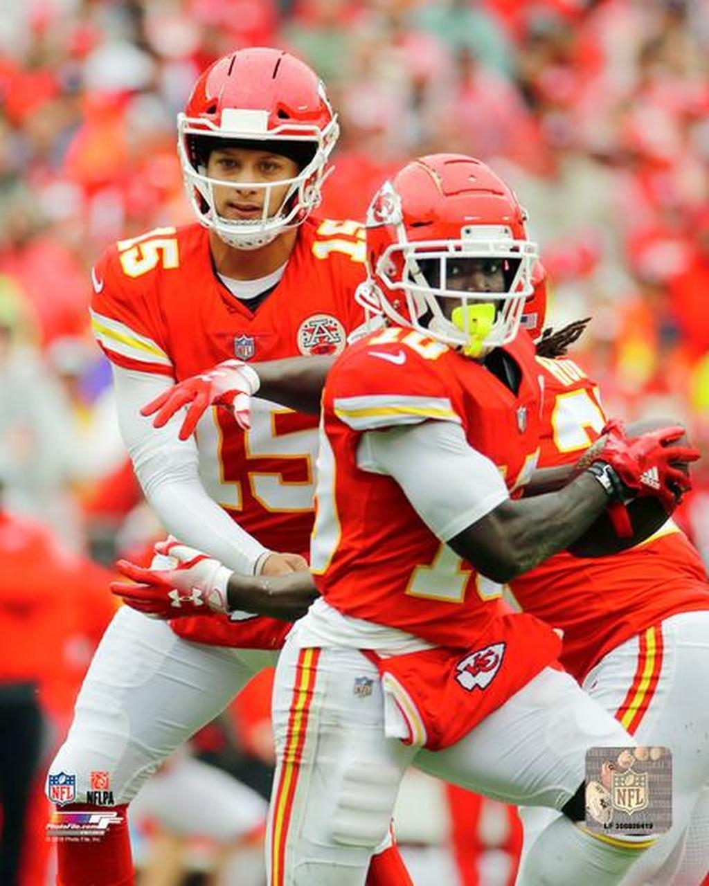 1030x1280 Patrick Mahomes & Tyreek Hill 2018 Action Photo Print # VARPFSAAVW129, Phone