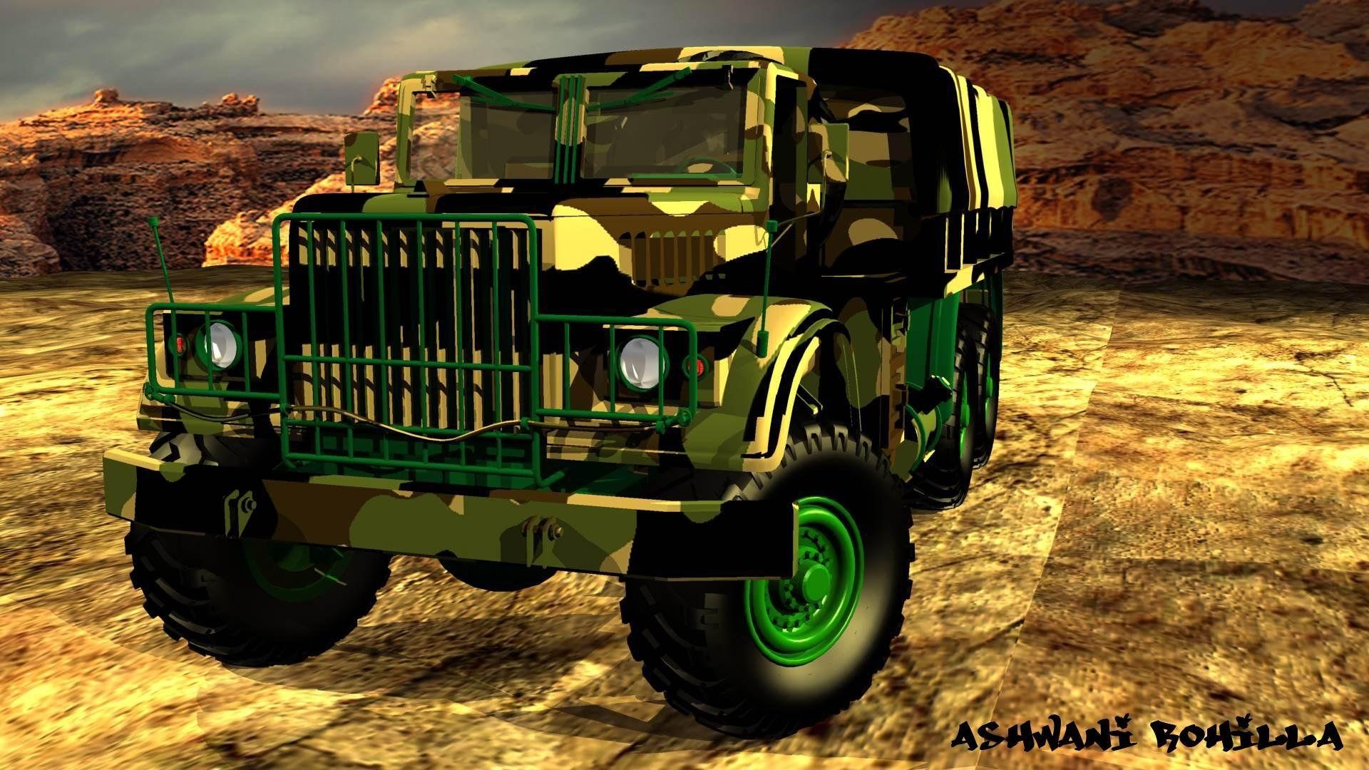 1920x1080 Indian Army Trucks 224542, Desktop