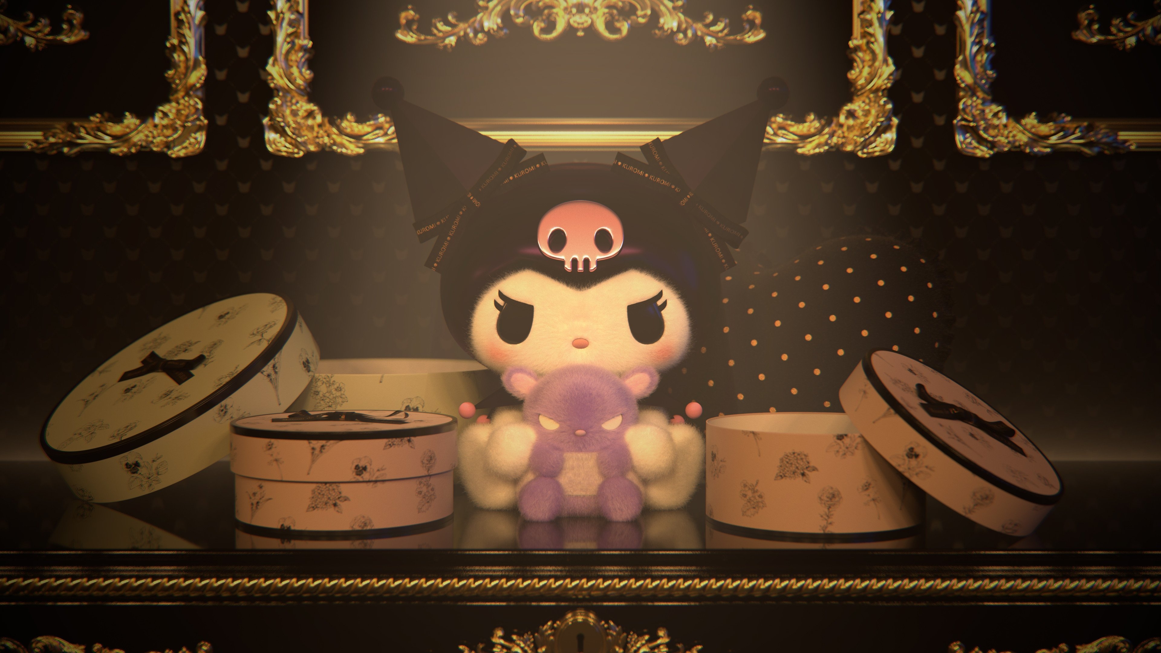 3840x2160 Kuromi (Onegai My Melody) HD Wallpaper and Background, Desktop