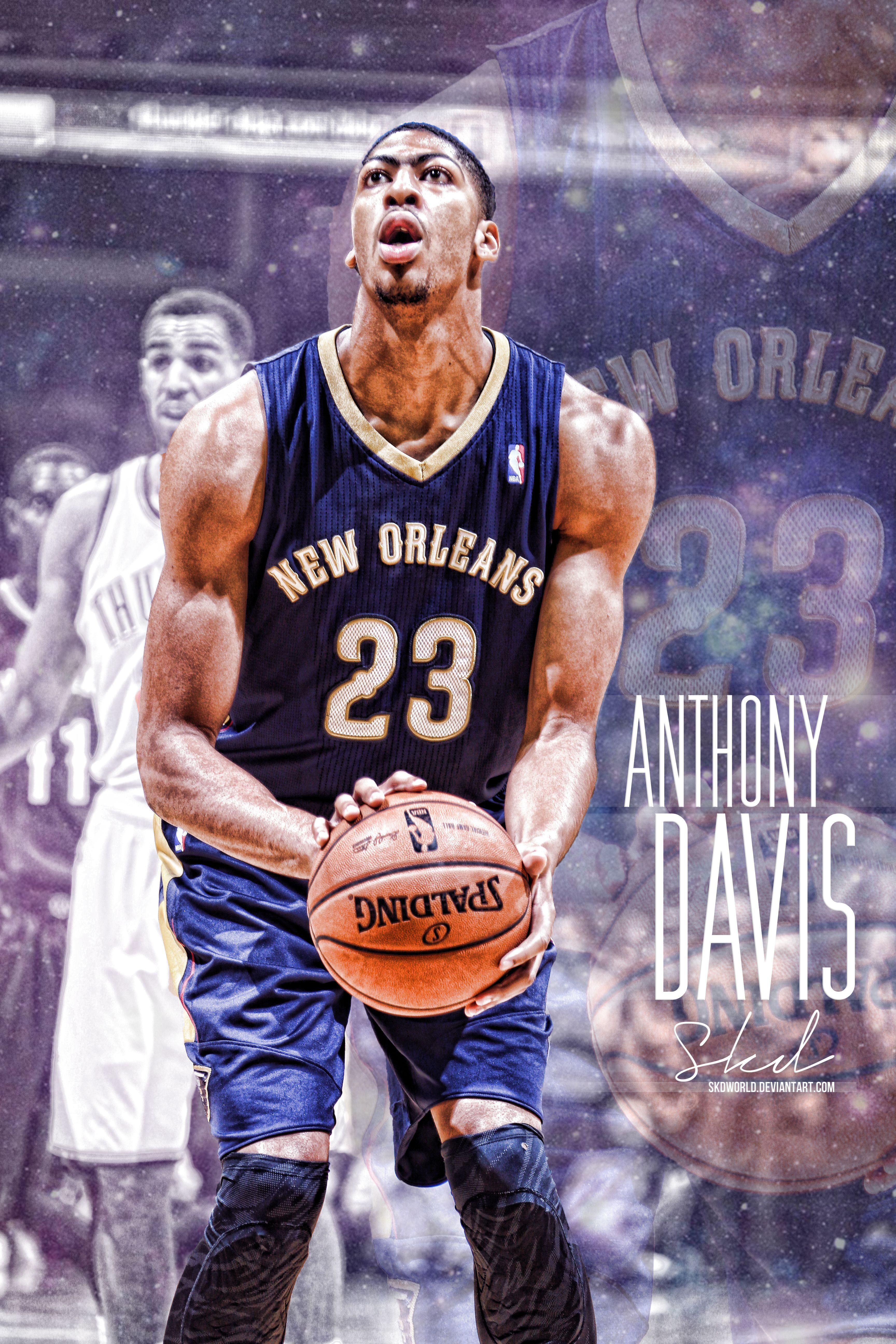 3460x5190 Anthony Davis: Galactic Artwork, Phone