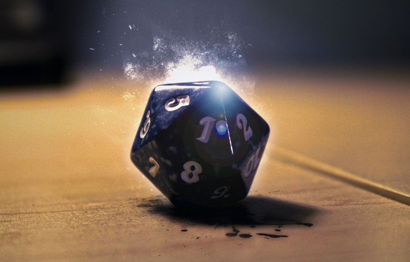 1340x850 Wallpaper Dungeons & Dragons, Dice, Roll, Role playing, D&D, d Dice d DnD image for desktop, section разное, Desktop