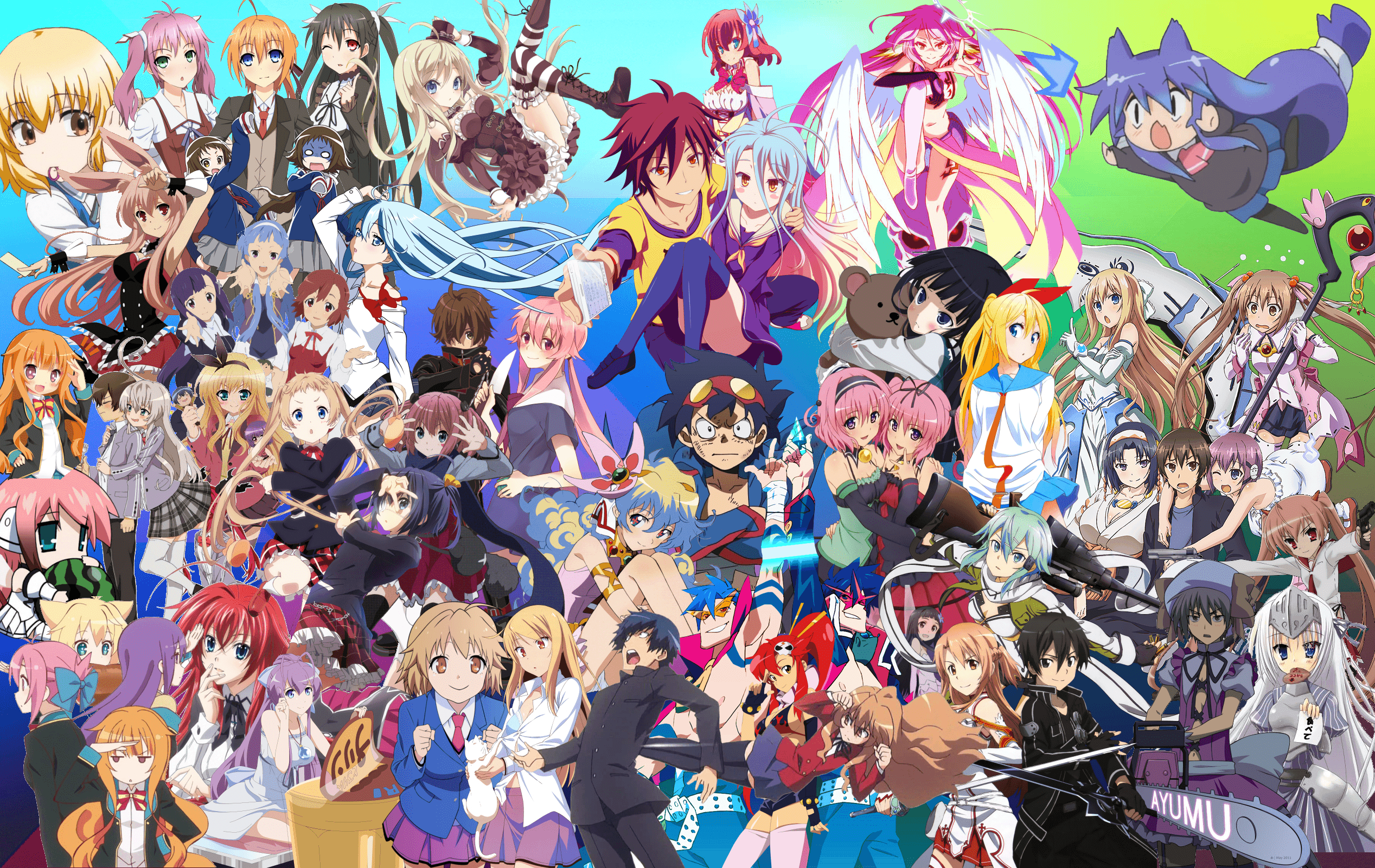 2540x1600 Free download Anime Characters Wallpaper [], Desktop