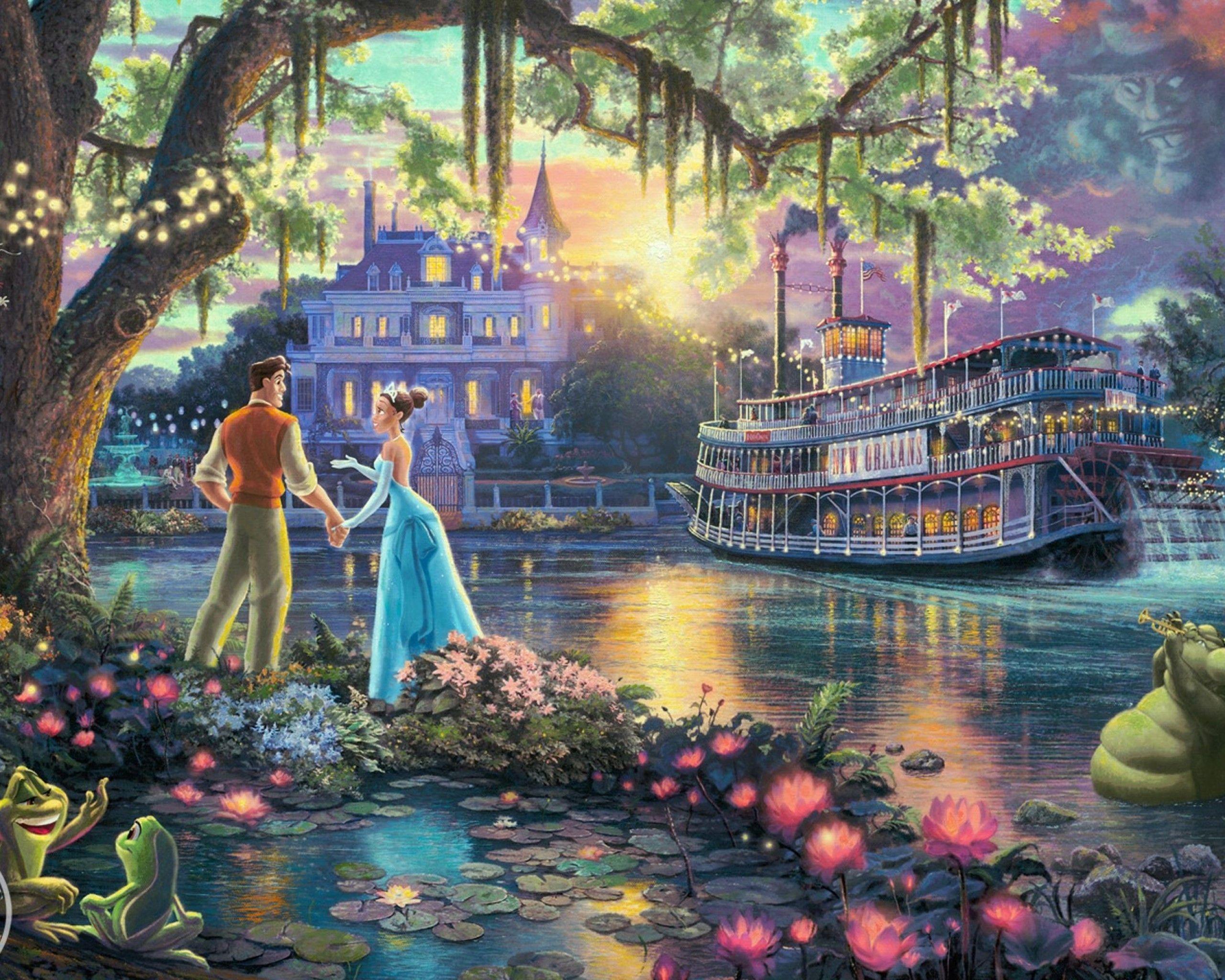 2560x2050 Tiana and Naveen after wedding the princess and the frog wallpaper, Desktop