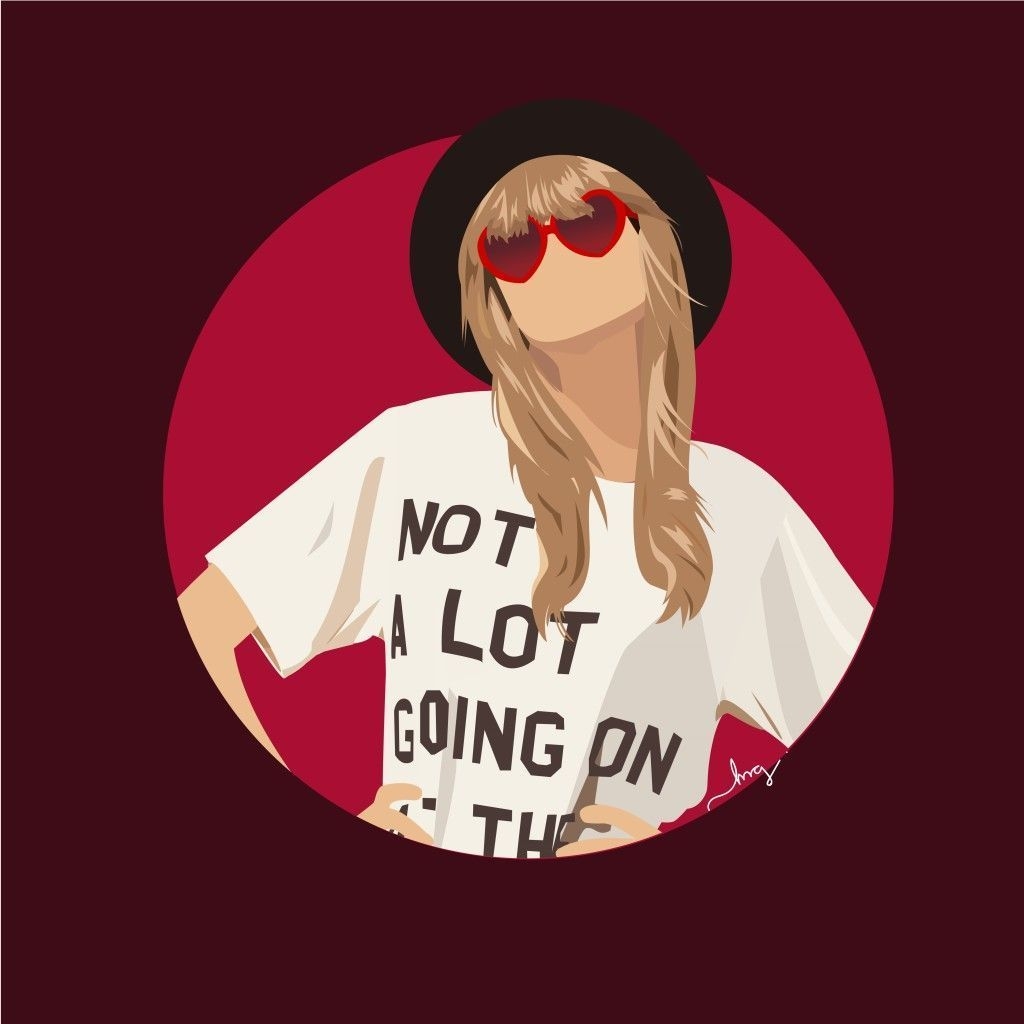 1030x1030 Taylor Swift Cartoon Wallpaper Free Taylor Swift Cartoon Background, Phone