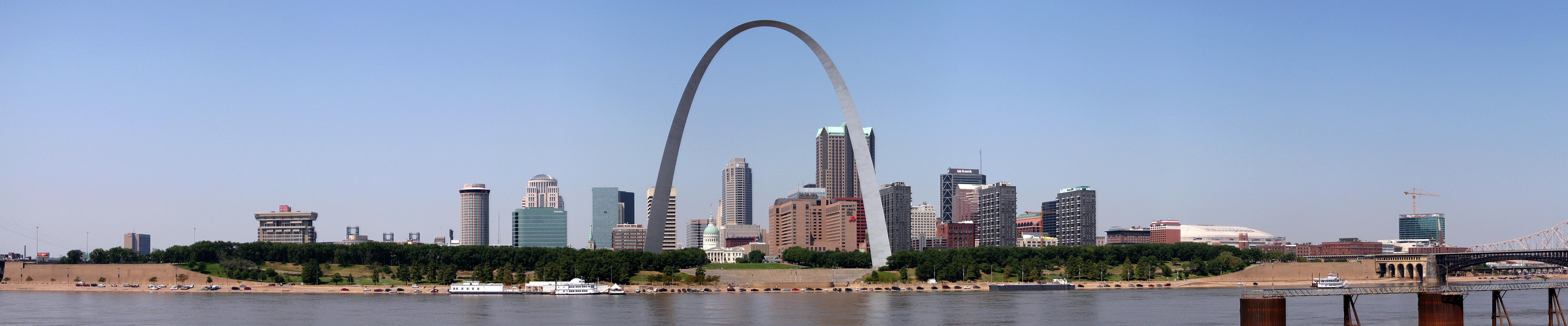 5760x1200 Gateway Arch Wallpaper, Dual Screen