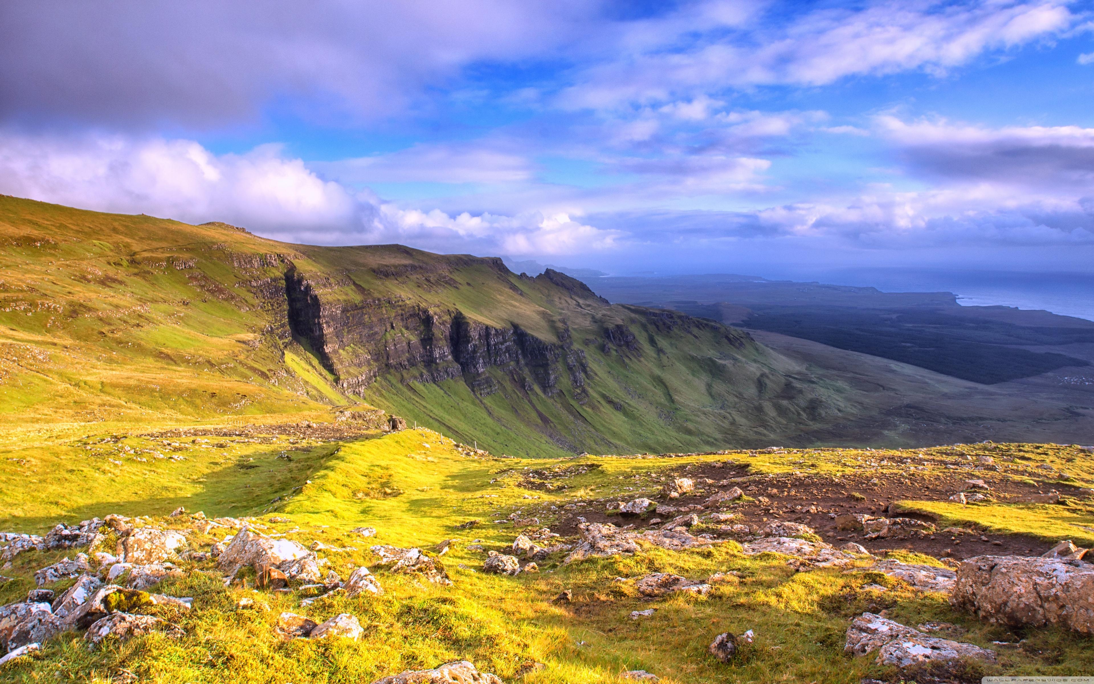 3840x2400 Isle Of Skye Panoramic View ❤ 4K HD Desktop Wallpaper for • Dual, Desktop