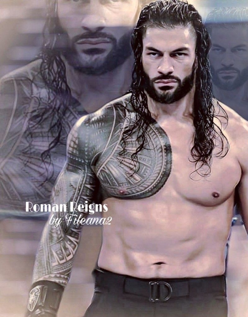 800x1030 By Fileana2. Wwe superstar roman reigns, Roman reigns wrestlemania, Wwe roman reigns, Phone