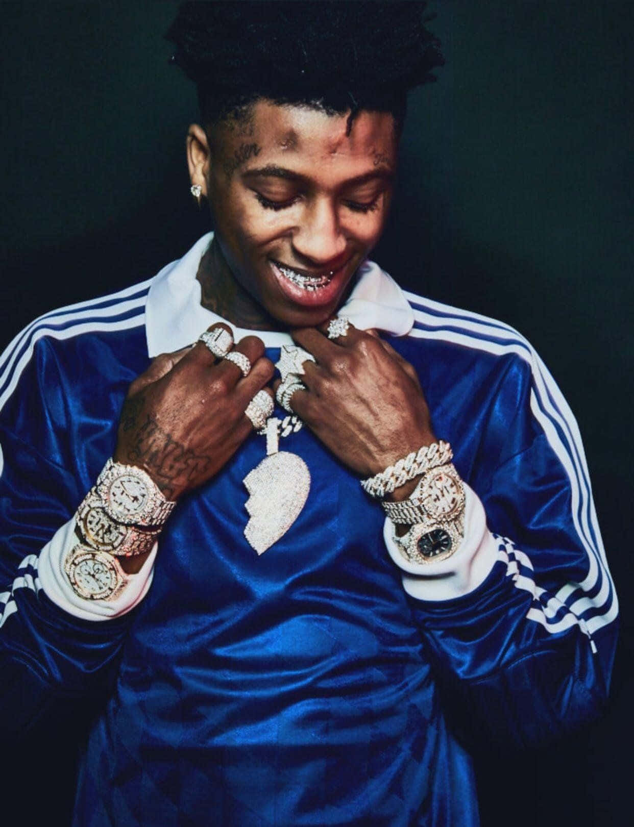 1250x1630 NBA Youngboy PFP Blings Wallpaper, Phone