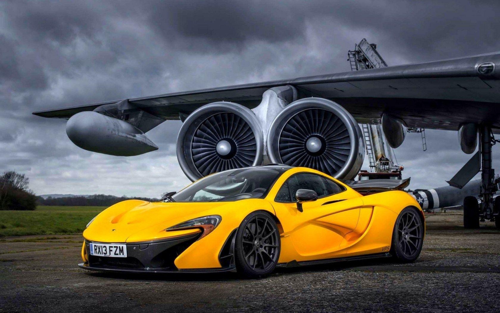 1680x1050 McLaren P1 Wallpaper Yellow, Desktop