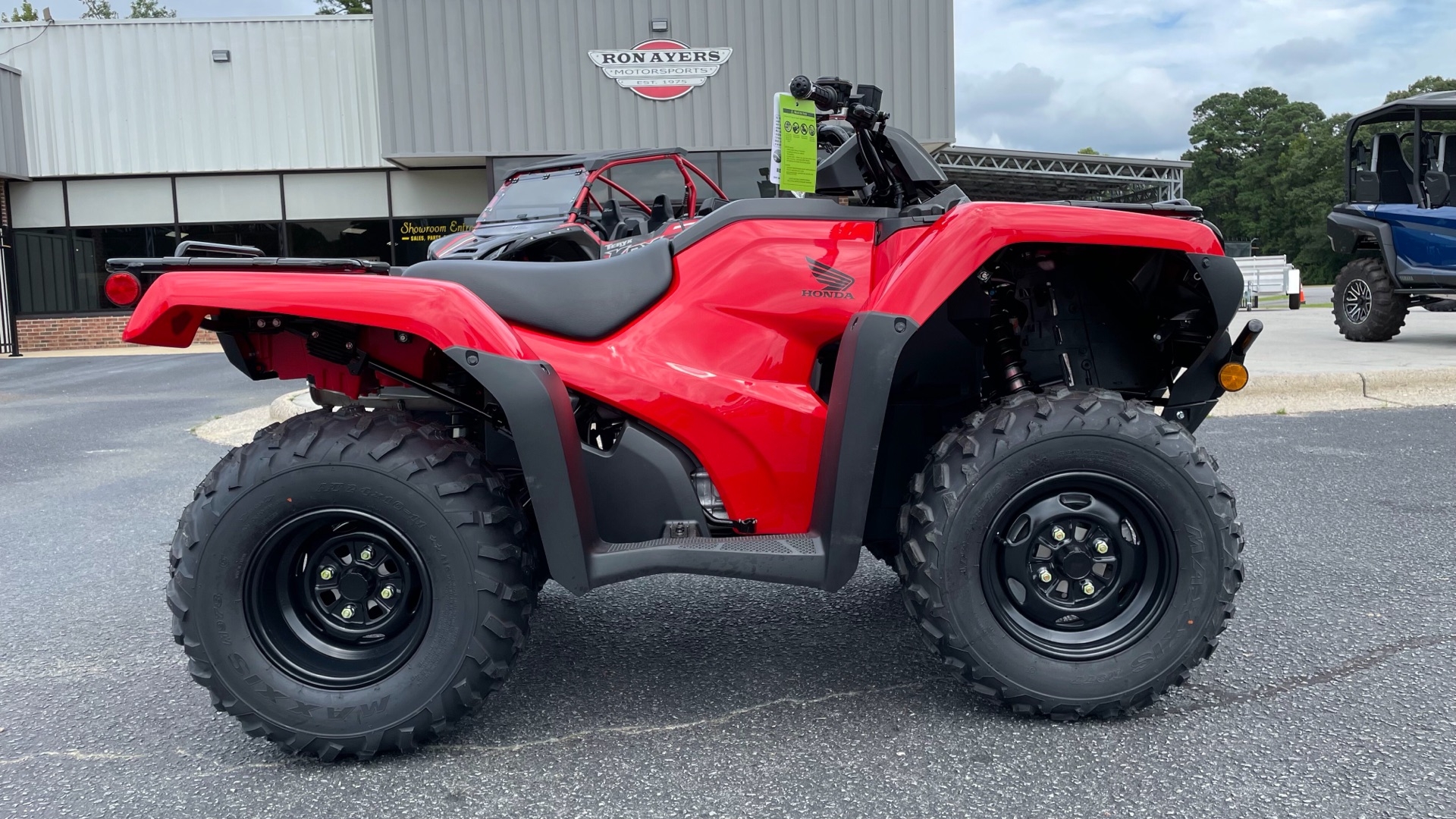 1920x1080 New 2022 Honda FourTrax Rancher ATVs In Greenville, NC. Stock Number: N A, Desktop