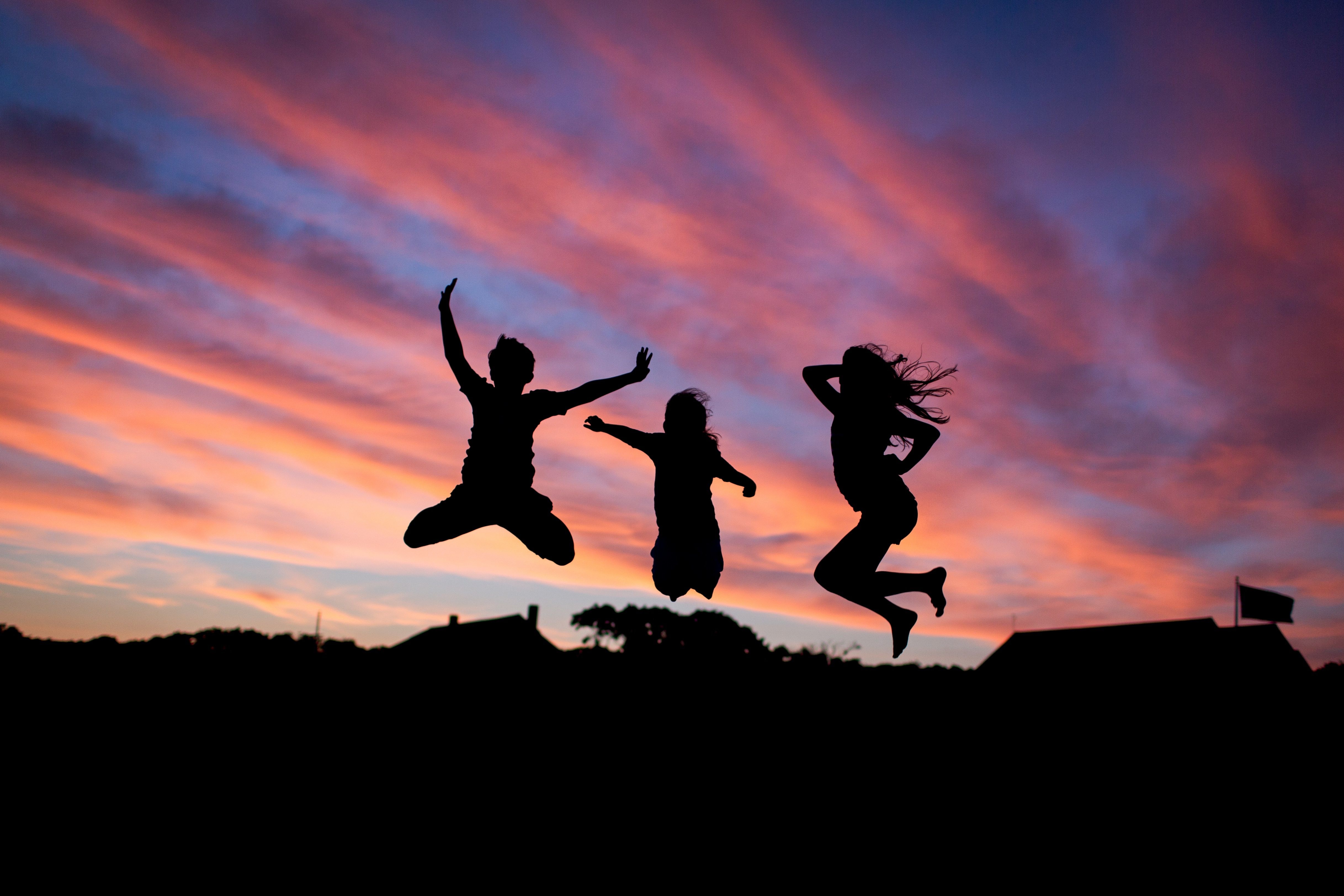 4870x3250 K, #Moment, #Joy, #Happiness, #Silhouette. Mocah HD Wallpaper, Desktop