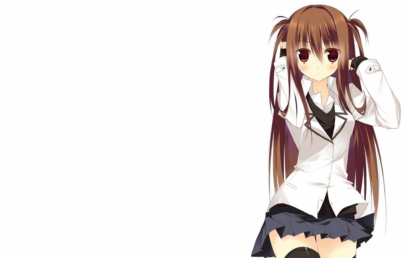 1340x850 Wallpaper girl, anime, pretty, cute, japanese, bishojo image for desktop, section арт, Desktop