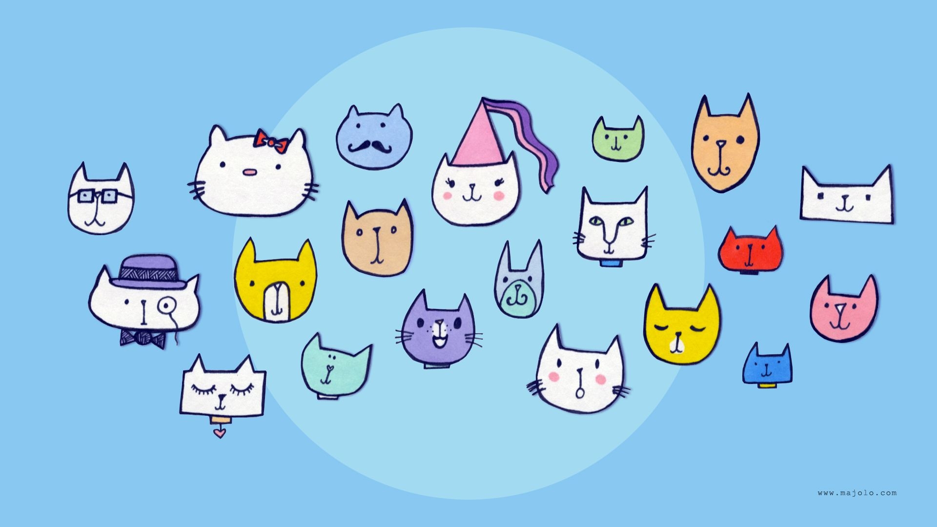 1920x1080 Desktop Cat Cartoon Wallpaper HD, Desktop