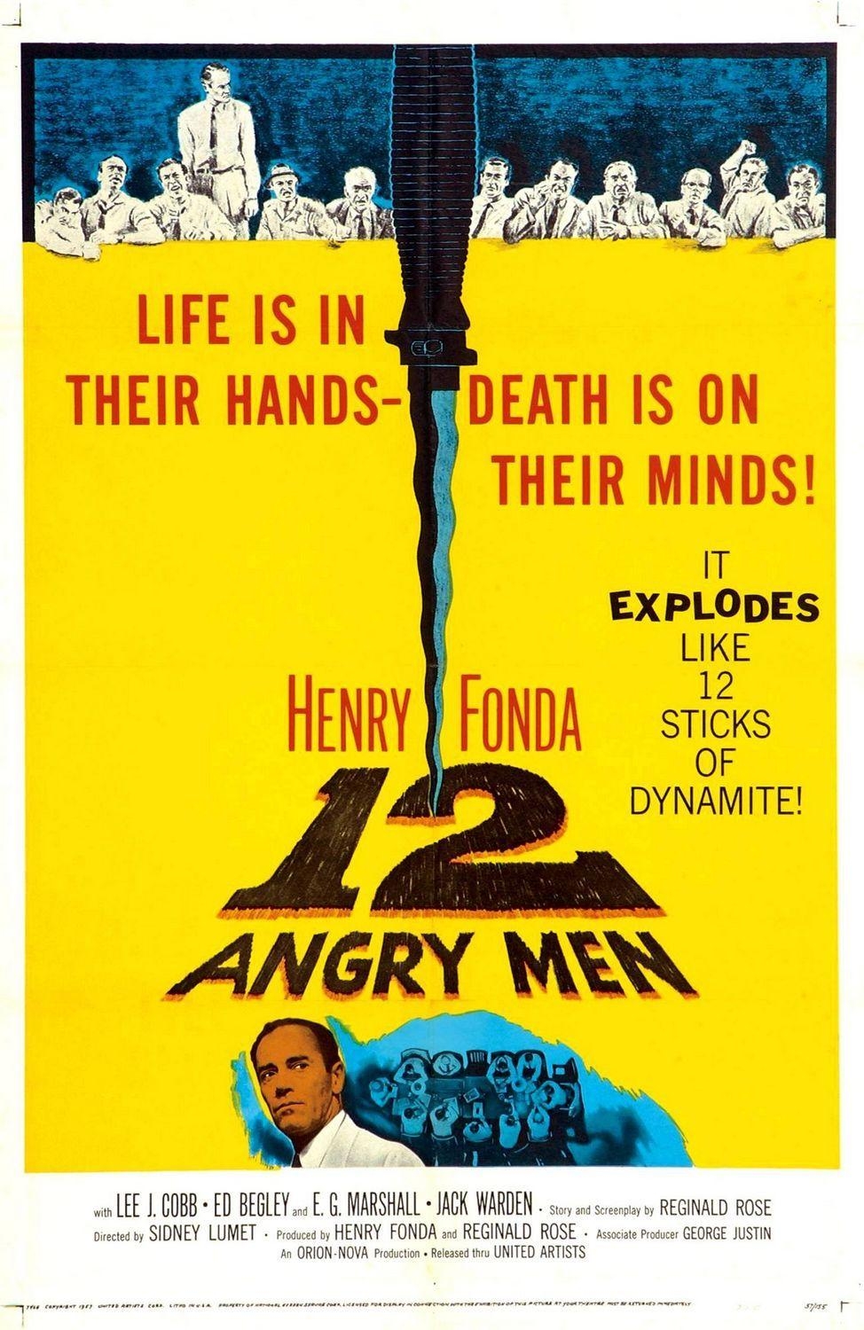 980x1500 Angry Men, Extra Large Movie Poster Image, Phone