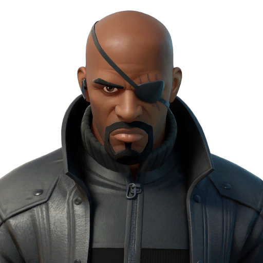 520x520 Nick Fury Fortnite wallpaper, Phone