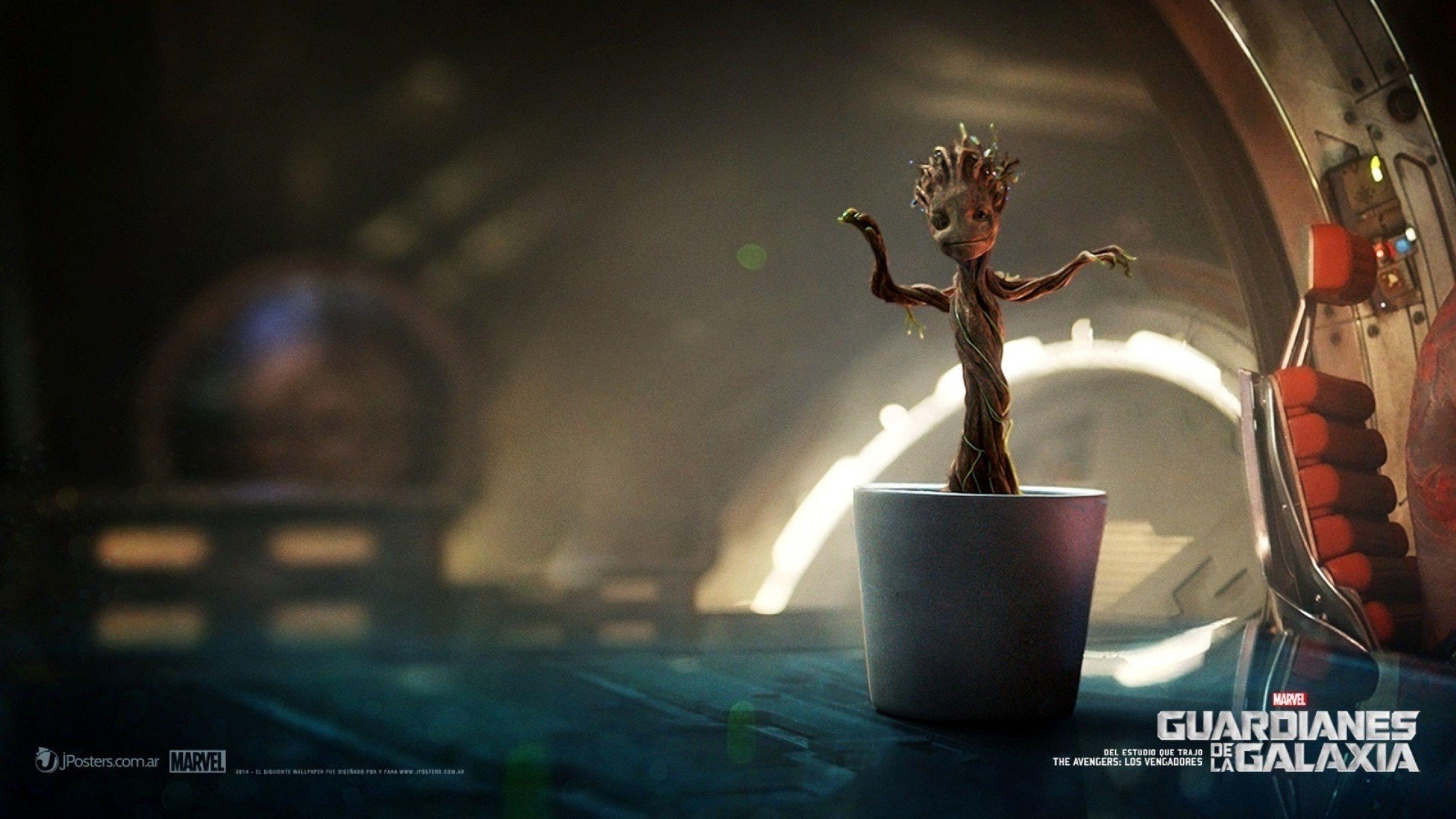 2880x1620 Guardians Of The Galaxy Baby Groot Wallpaper. HD Wallpaper High, Desktop