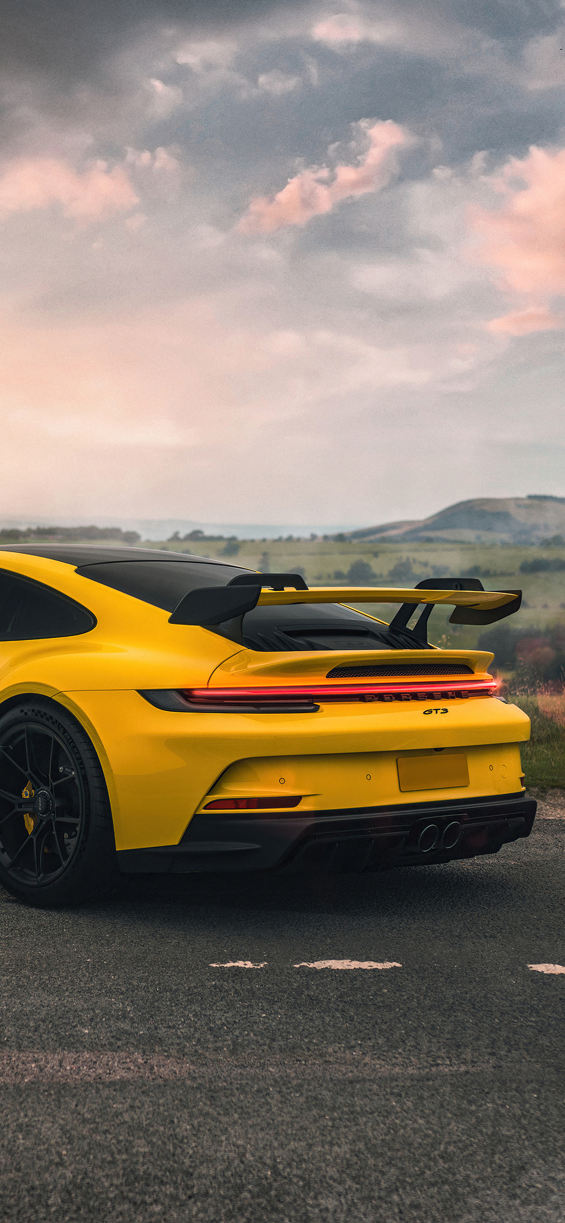 1130x2440 Porsche 992 GT3 Rear 5k iPhone XS, iPhone iPhone X HD 4k Wallpaper, Image, Background, Photo and Picture, Phone