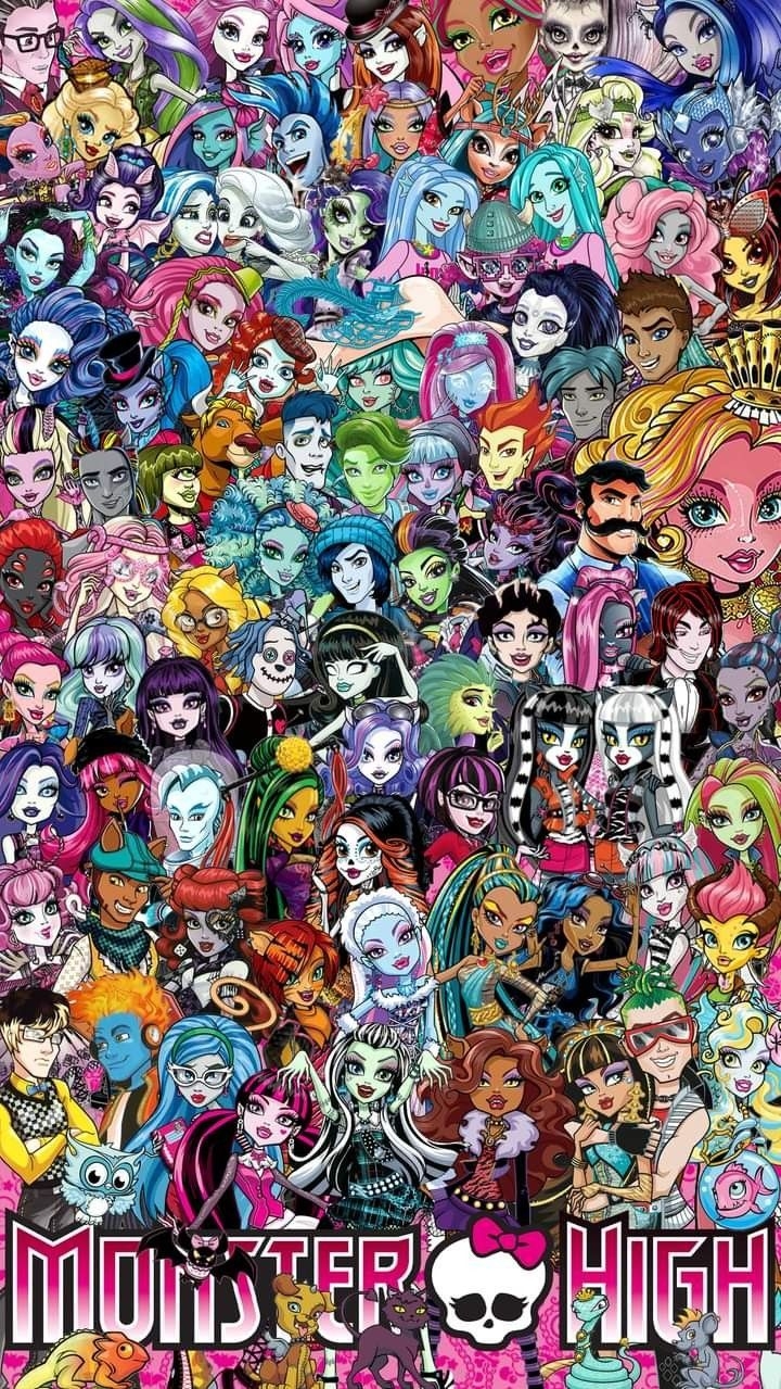 720x1280 Monster High Art: Explore the Magical, Phone