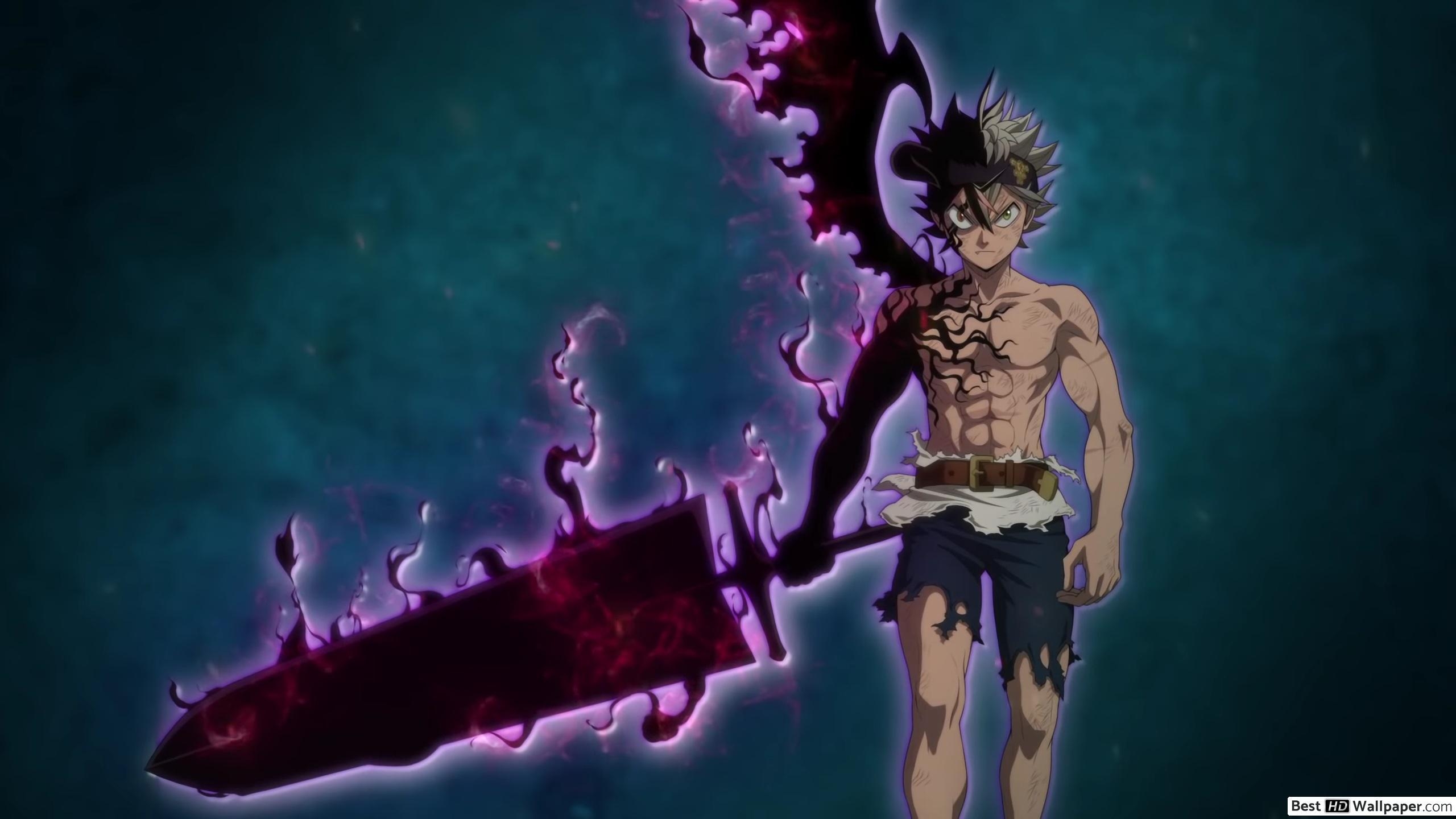 2560x1440 Black Clover (Demon Sword) HD wallpaper download, Desktop