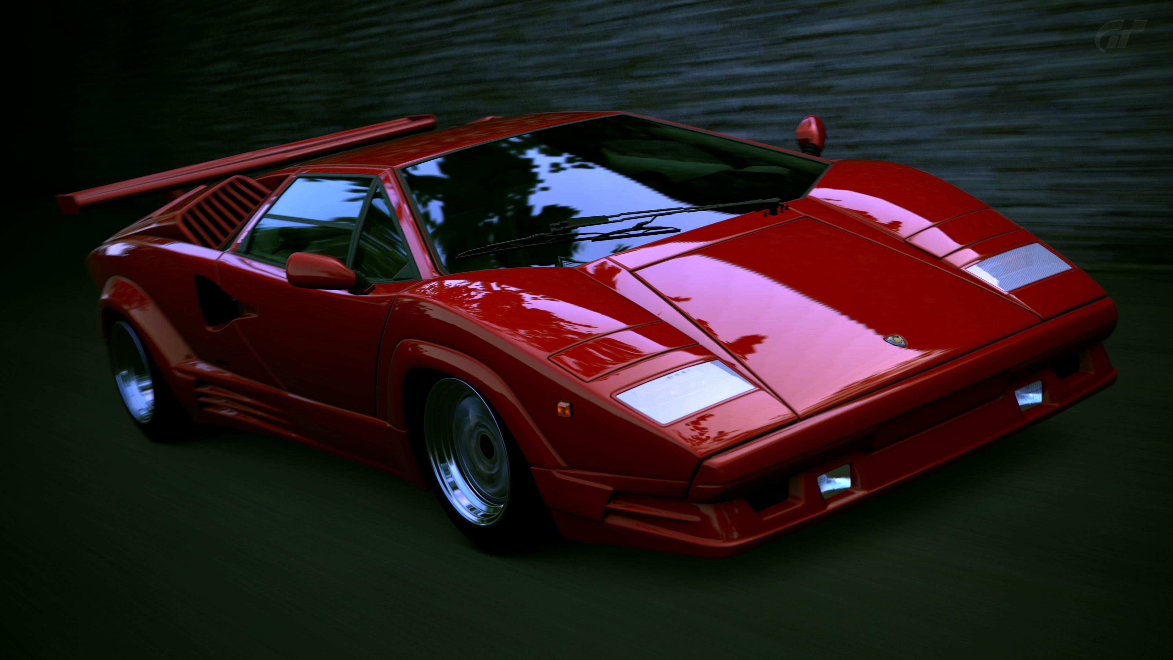 3840x2160 Lamborghini Countach 25th Anniversary (GT6), Desktop