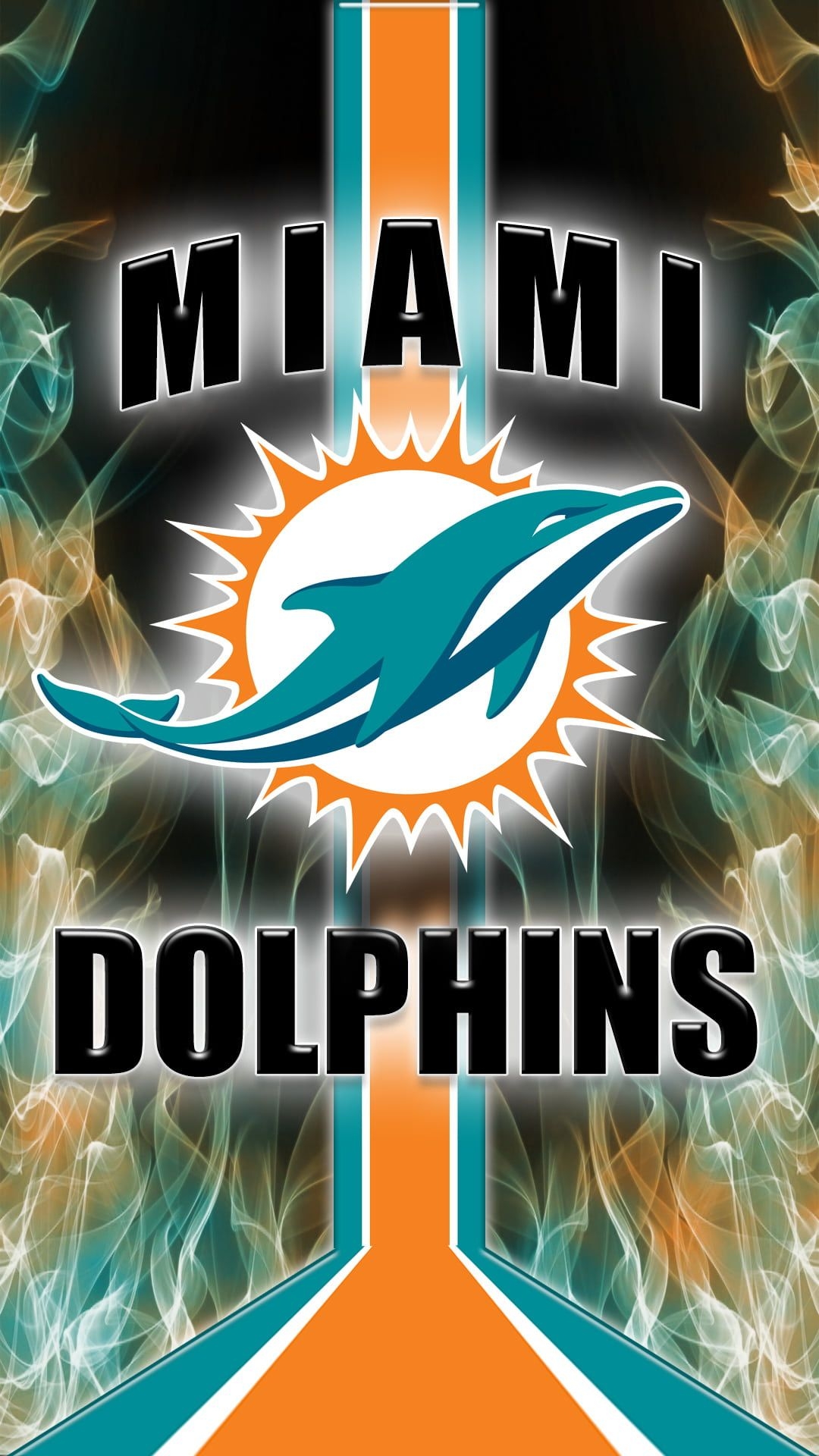 1080x1920 Miami Dolphins Logo Wallpaper Miami Dolphins Logo Wallpaper [ HQ ], Phone