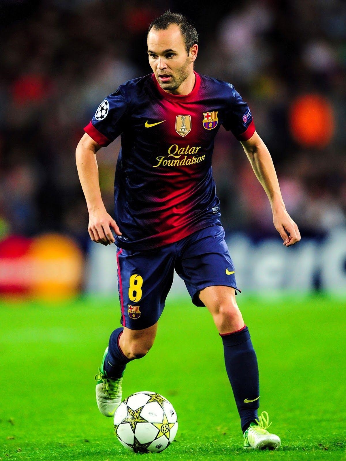 1200x1600 Andres Iniesta New FC Barcelona Club captain 2015. HD Wallpaper, Phone