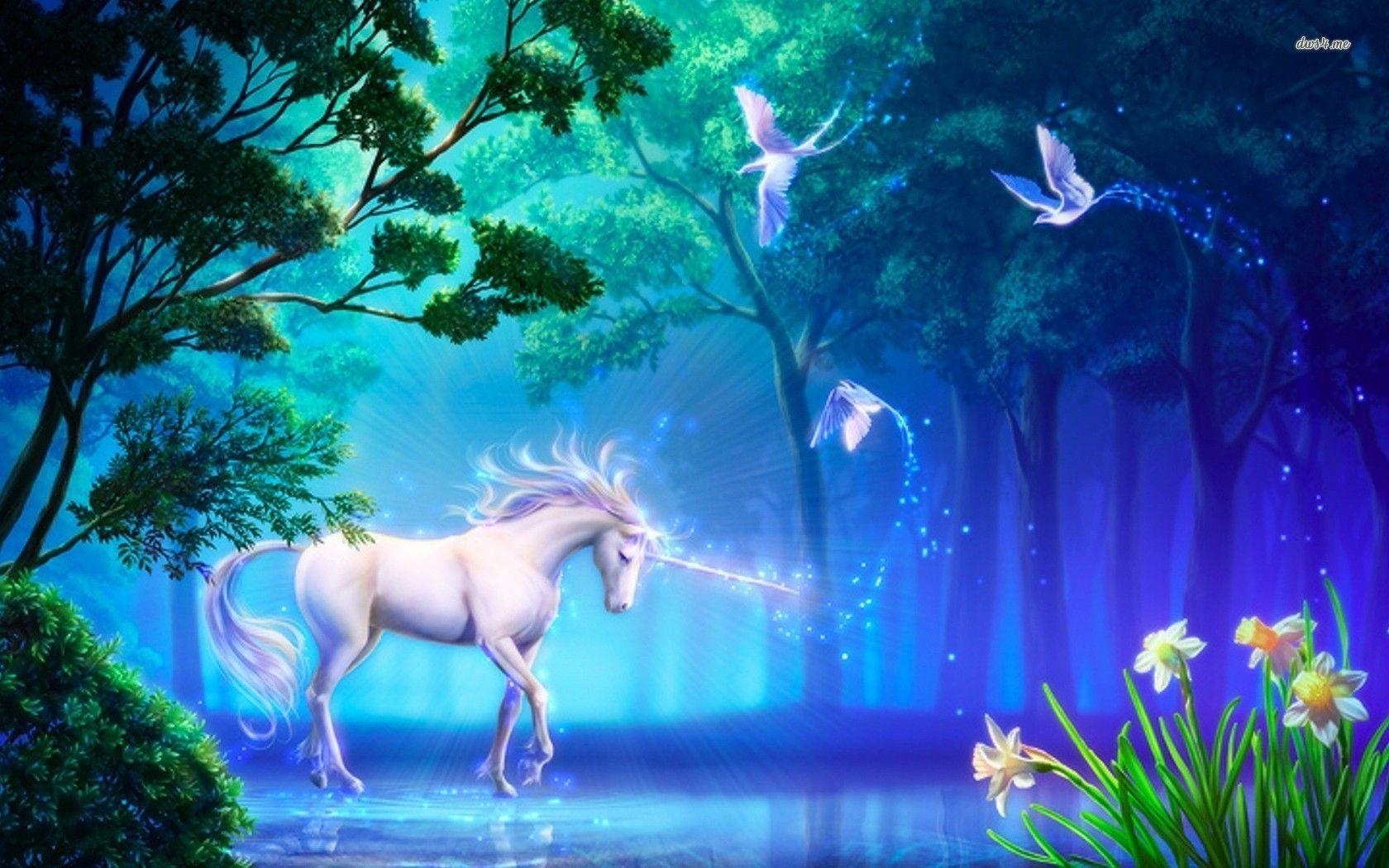 1680x1050 Fantasy Unicorn Wallpaper Widescreen HD, Desktop