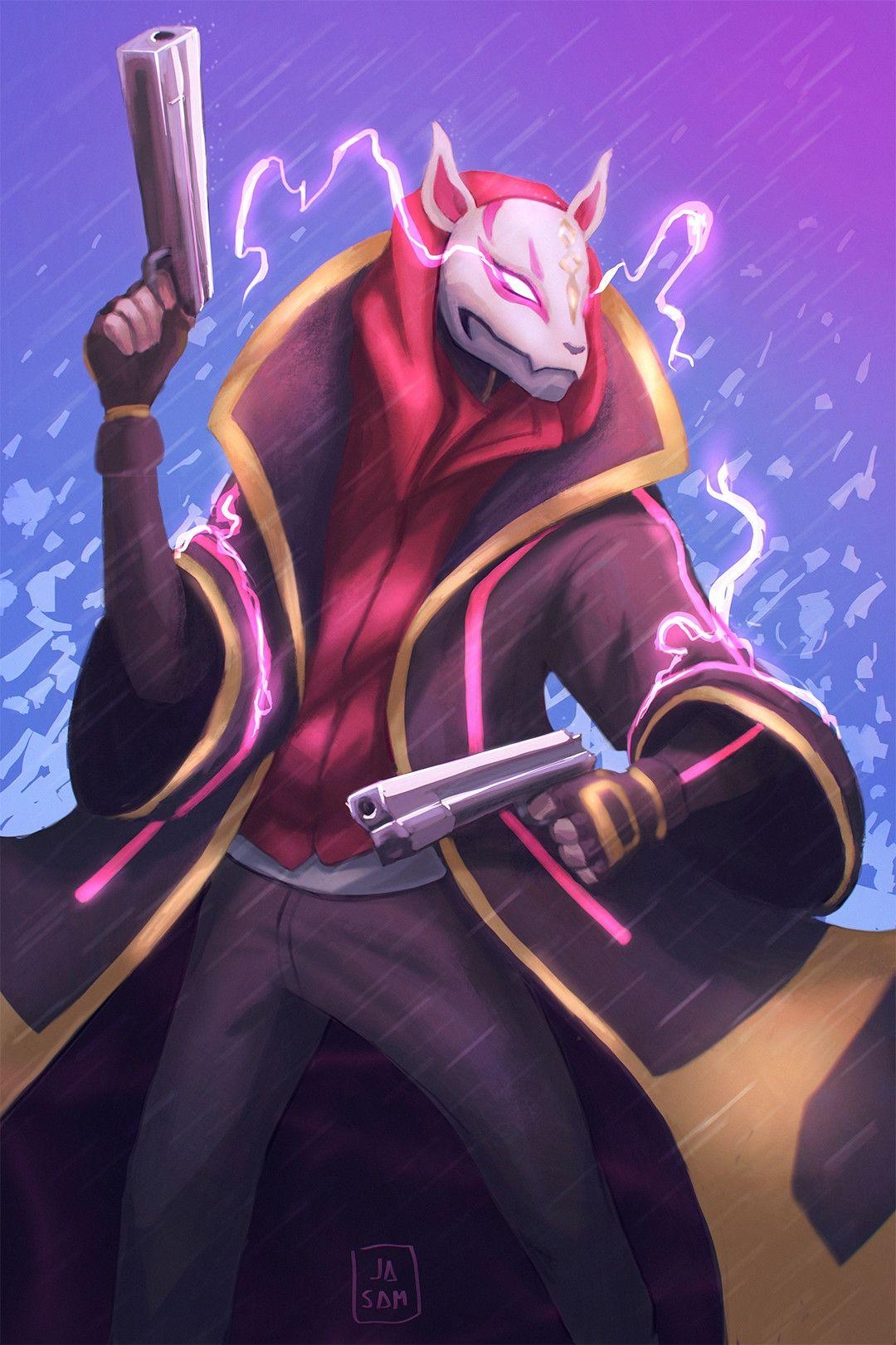 1080x1620 Fortnite Drift iPhone Background, Phone