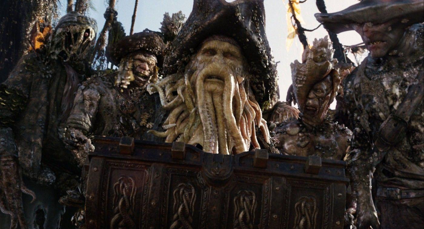 1400x760 Davy Jones. Best Davy jones and Jack sparrow ideas, Desktop