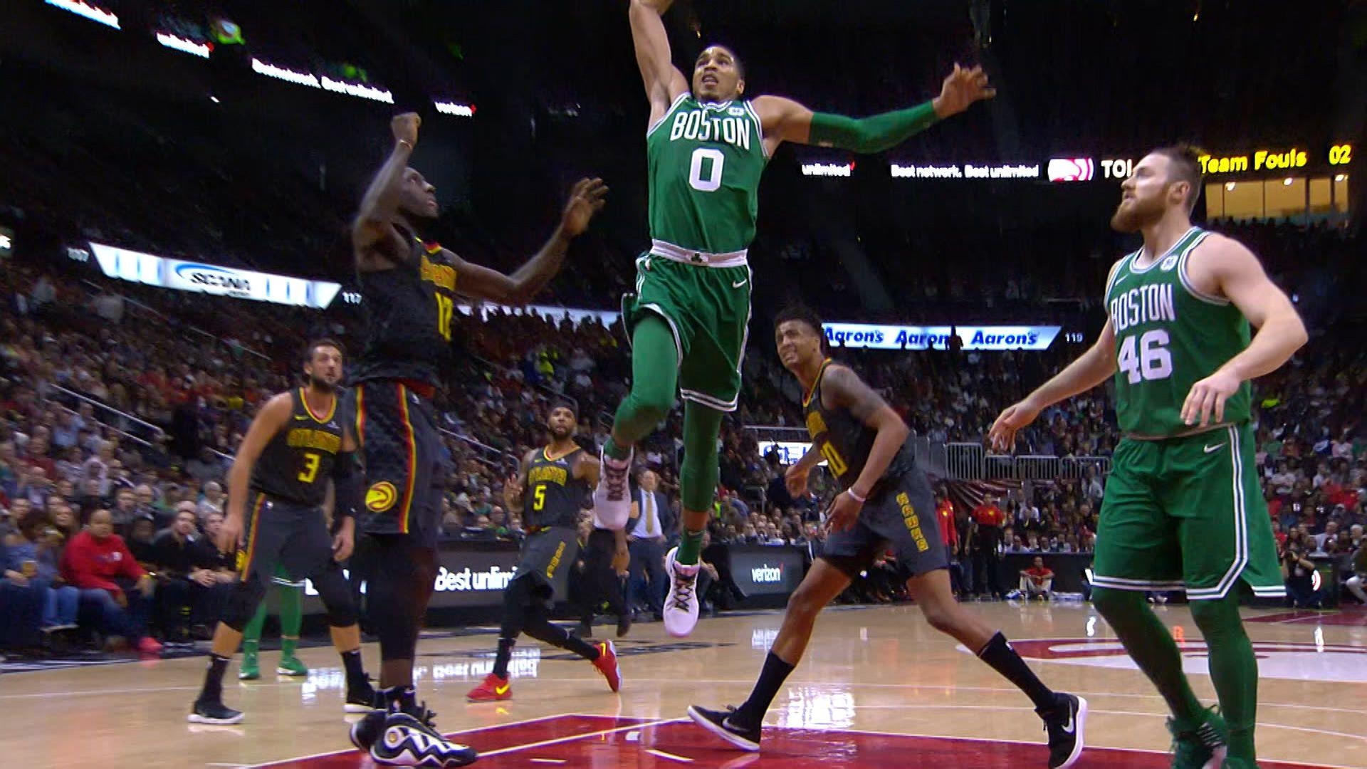 1920x1080 Dunk of the Night: Jayson Tatum, Desktop