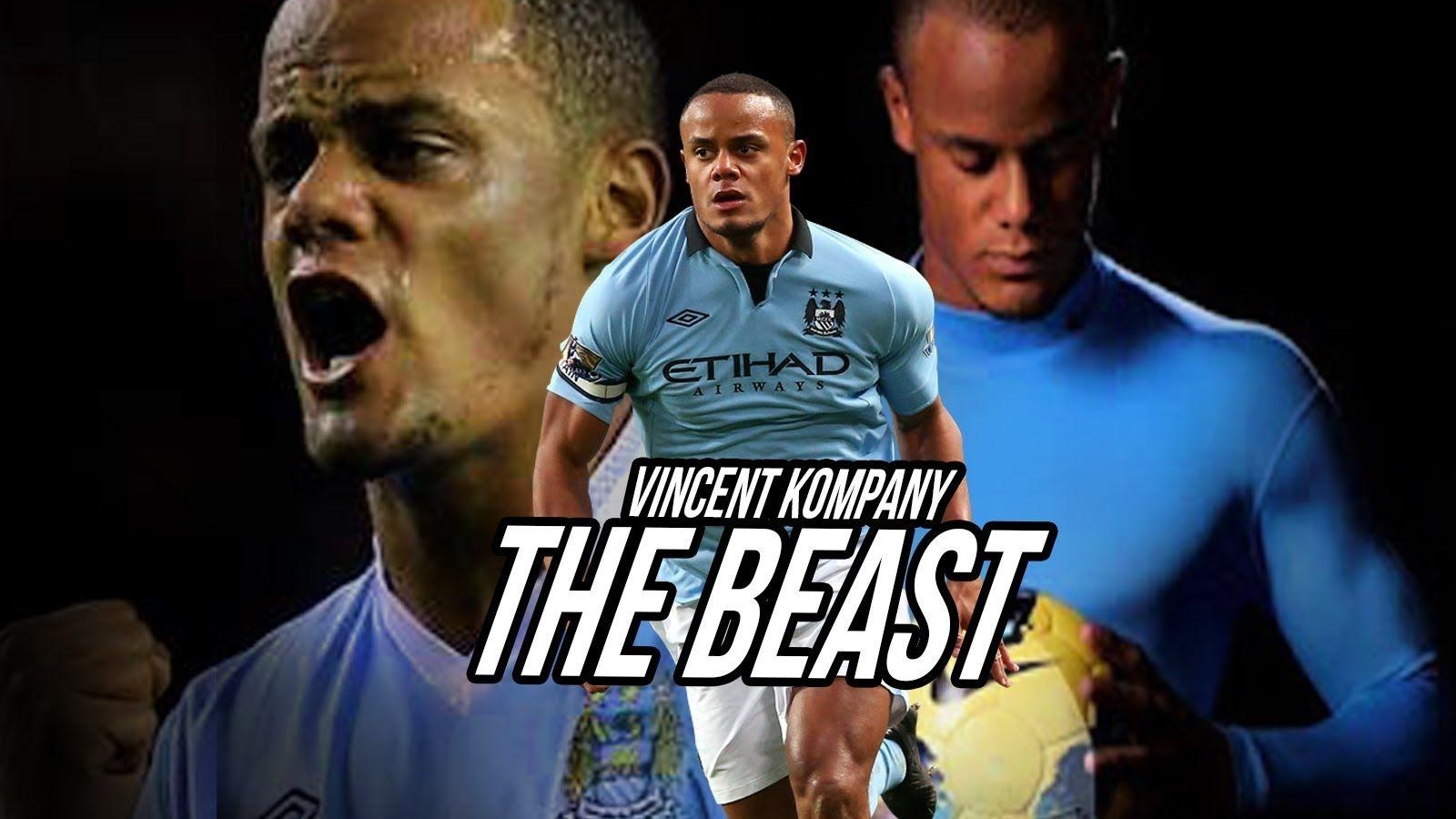 1600x900 Vincent Kompany ○ The Best Defender in the World ○ Manchester, Desktop