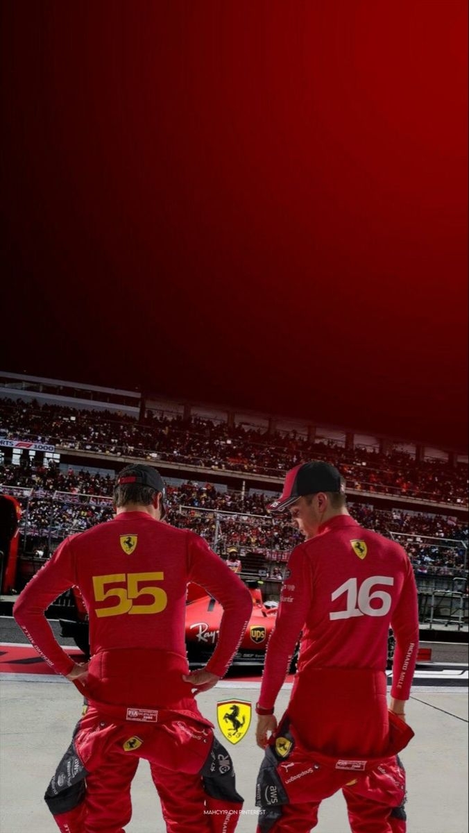 680x1200 Charles Leclerc & Carlos Sainz, Phone