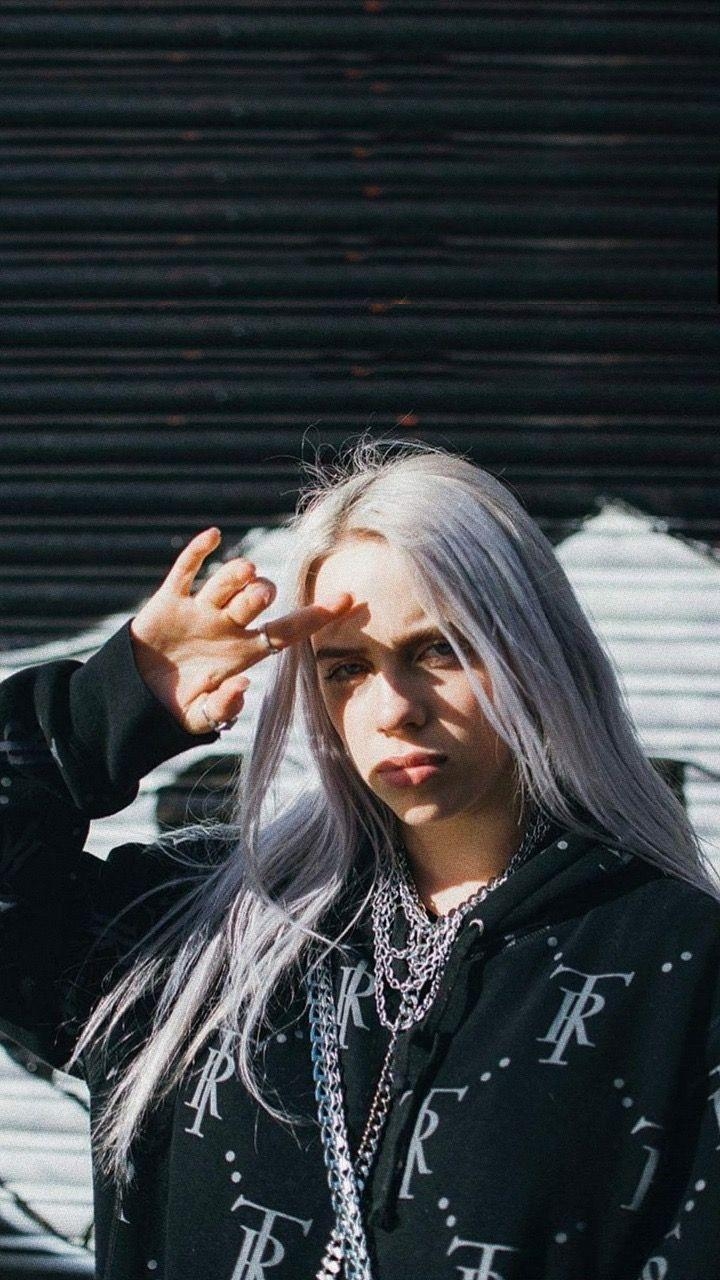 720x1280 Billie Eilish Singing Wallpaper #wallpaper, Phone