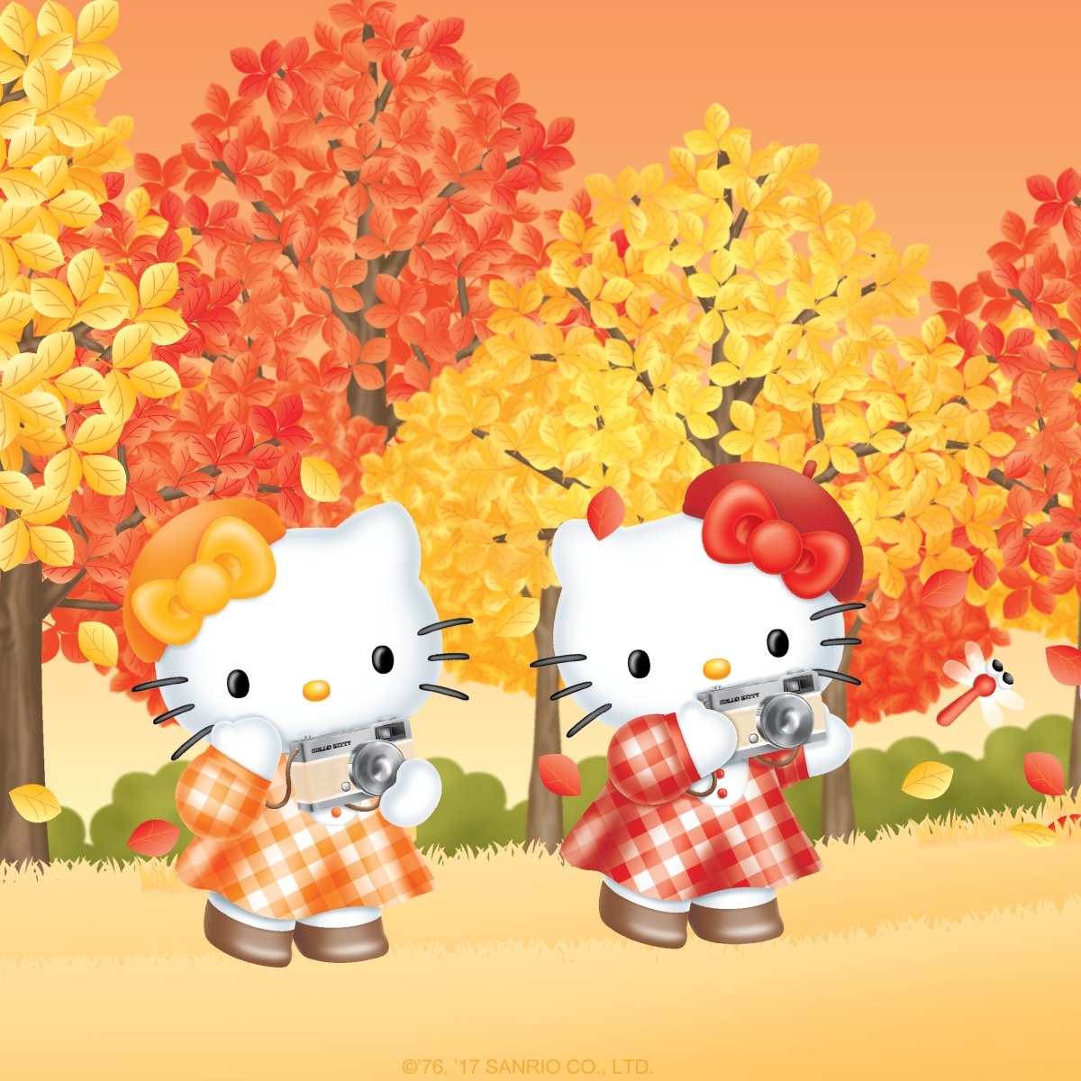 1200x1200 Hello Kitty weather and beautiful colors. who's ready for the #Fall season?, Phone