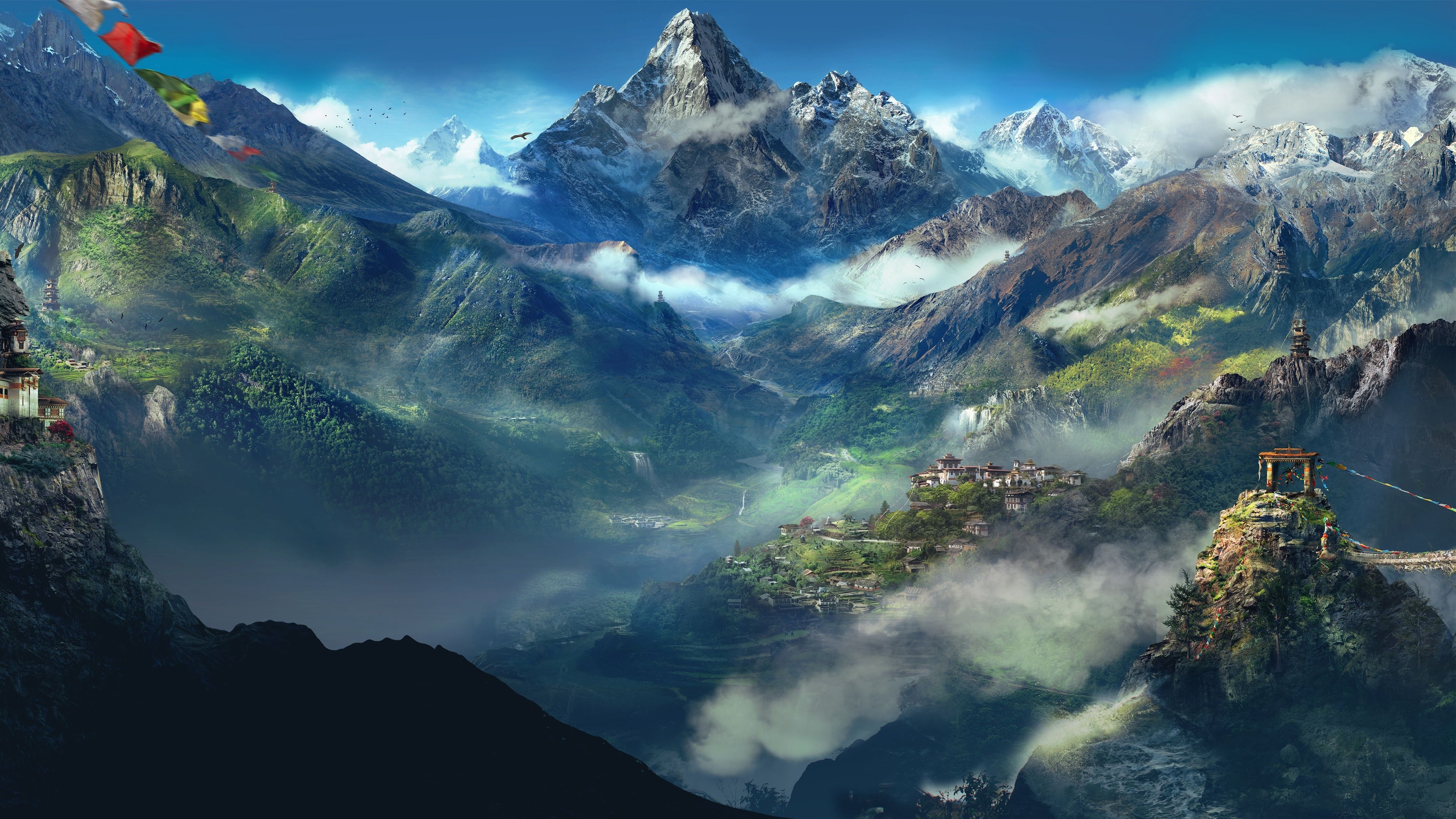 3840x2160 Himalaya wallpaper for free download about (5) wallpaper, Desktop