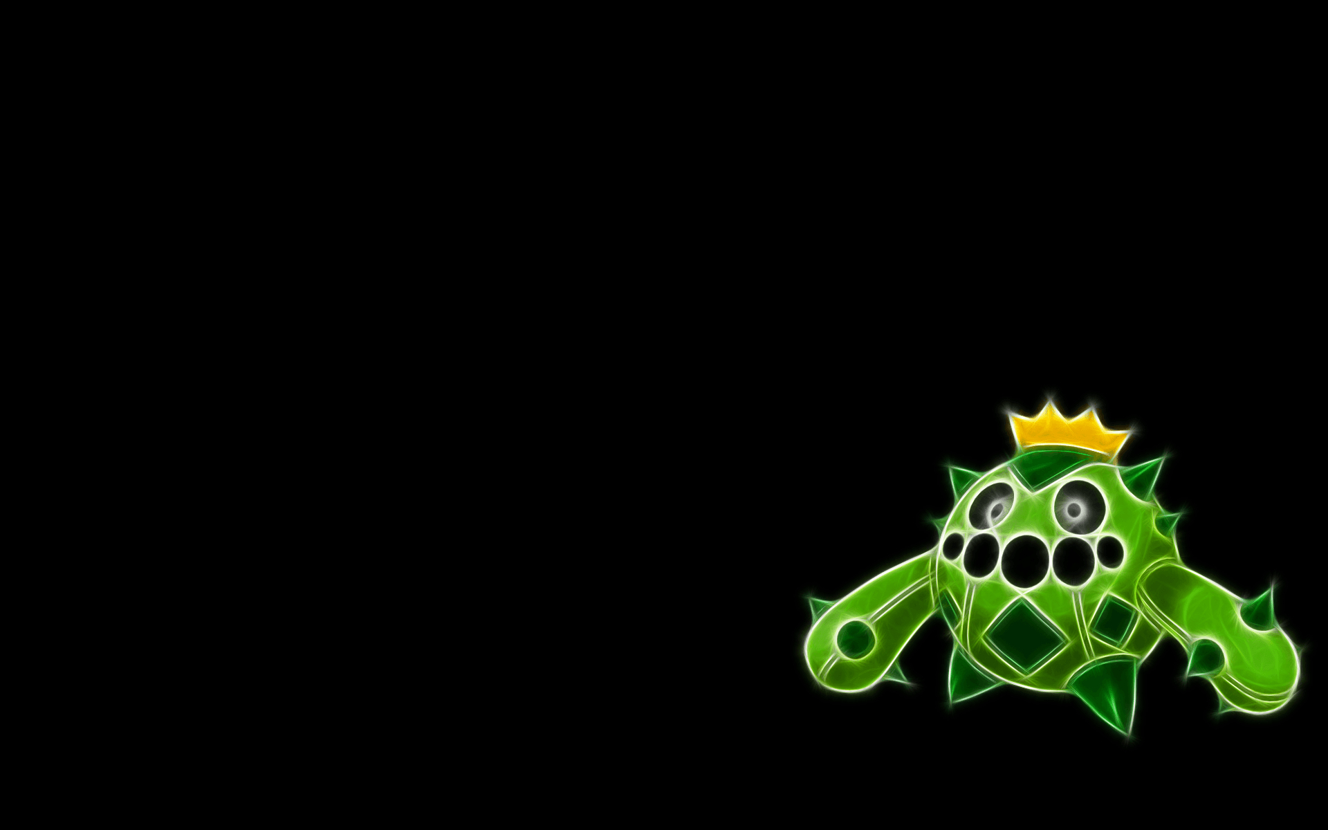 1920x1200 Pokemon, black background, Cacnea Wallpaper / WallpaperJam.com, Desktop