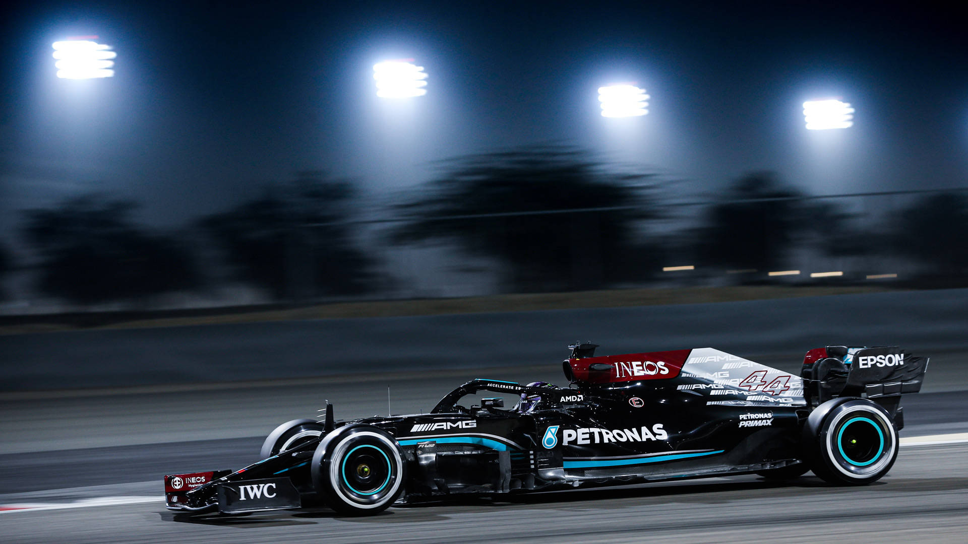 1920x1080 Download Lewis Hamilton Night Floodlights Wallpaper, Desktop