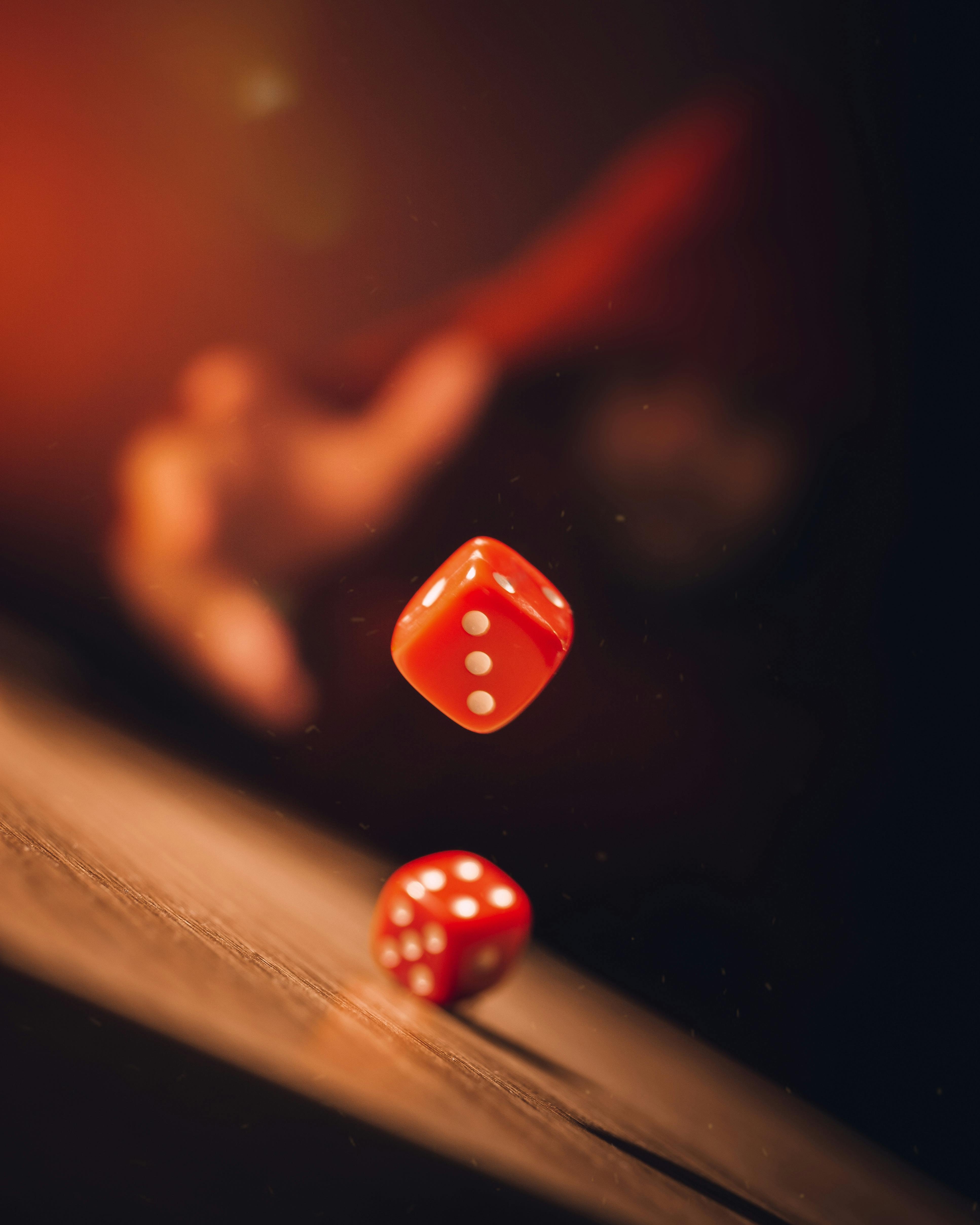 3870x4840 Rolling Dice In Close Up Shot · Free, Phone