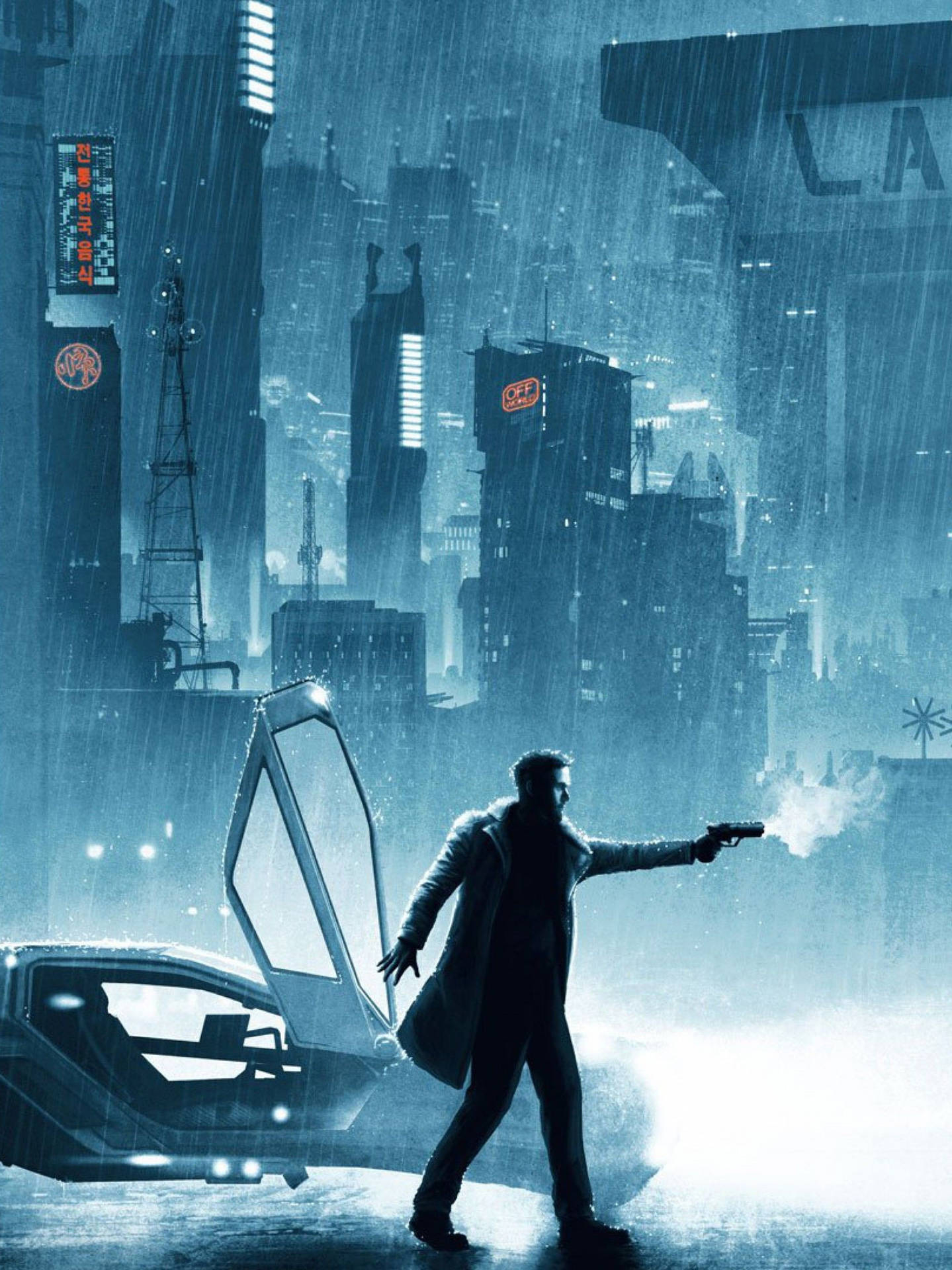 1440x1920 Download Officer K walkingure dystopia of Blade Runner 2049 Wallpaper, Phone