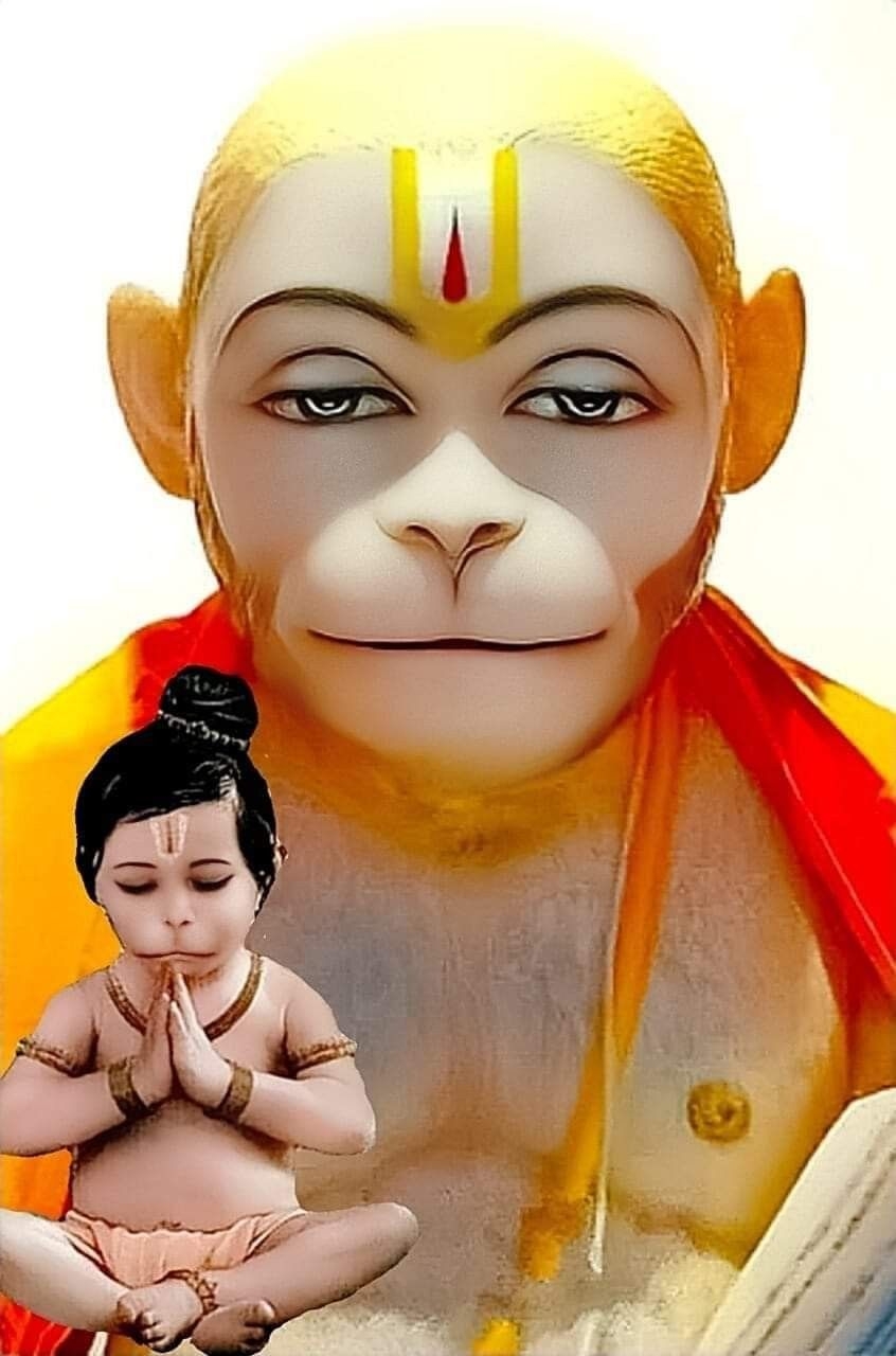 850x1280 JA. SHR. RAM. Lord hanuman wallpaper, Hanuman murti, Shri hanuman, Phone