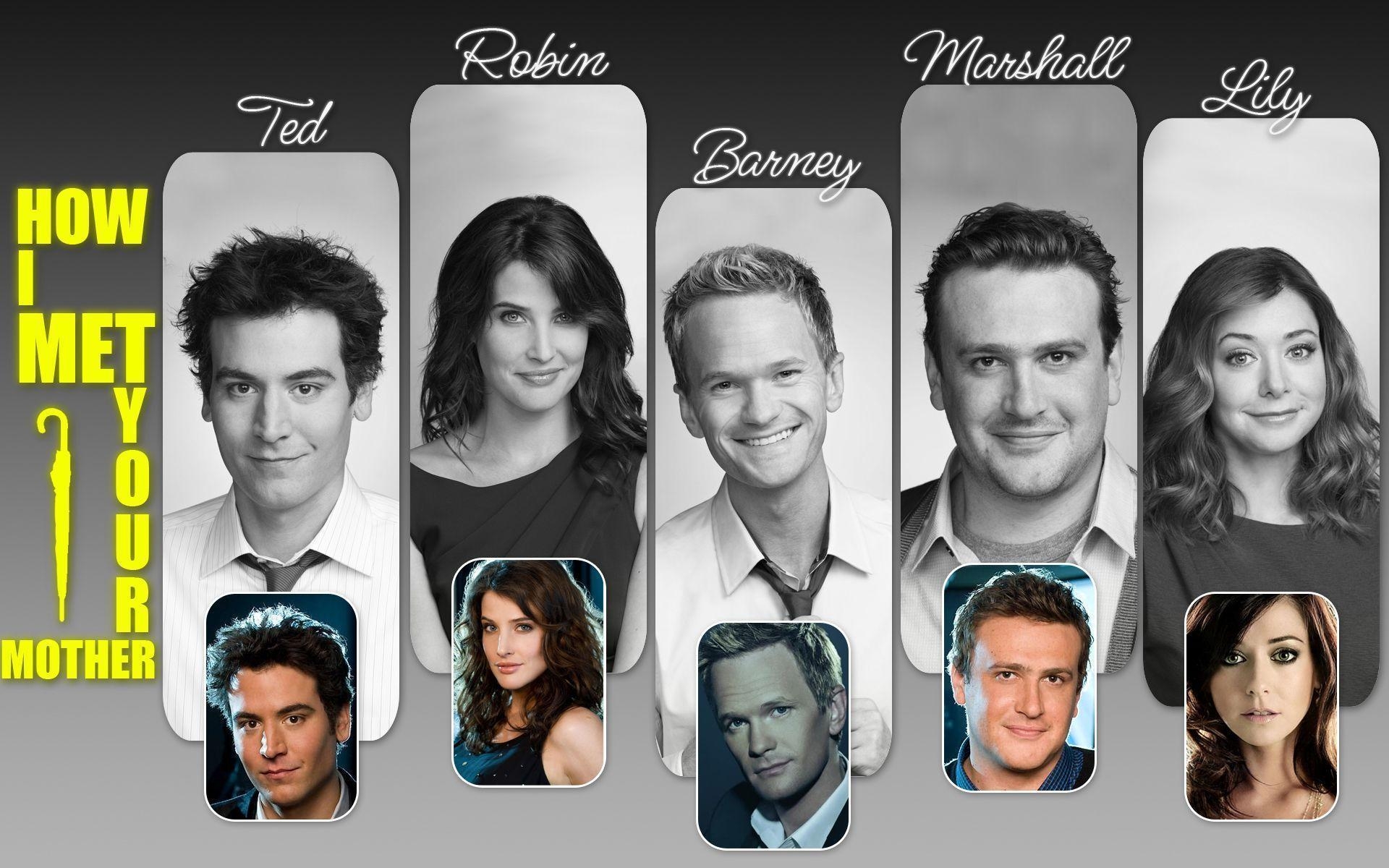 1920x1200 How I Met Your Mother team, Desktop