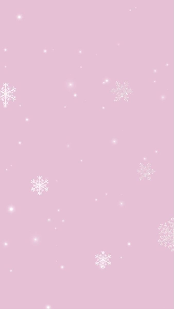 680x1200 Pink snowflakes. Pink wallpaper background, Phone wallpaper pink, Winter wallpaper, Phone