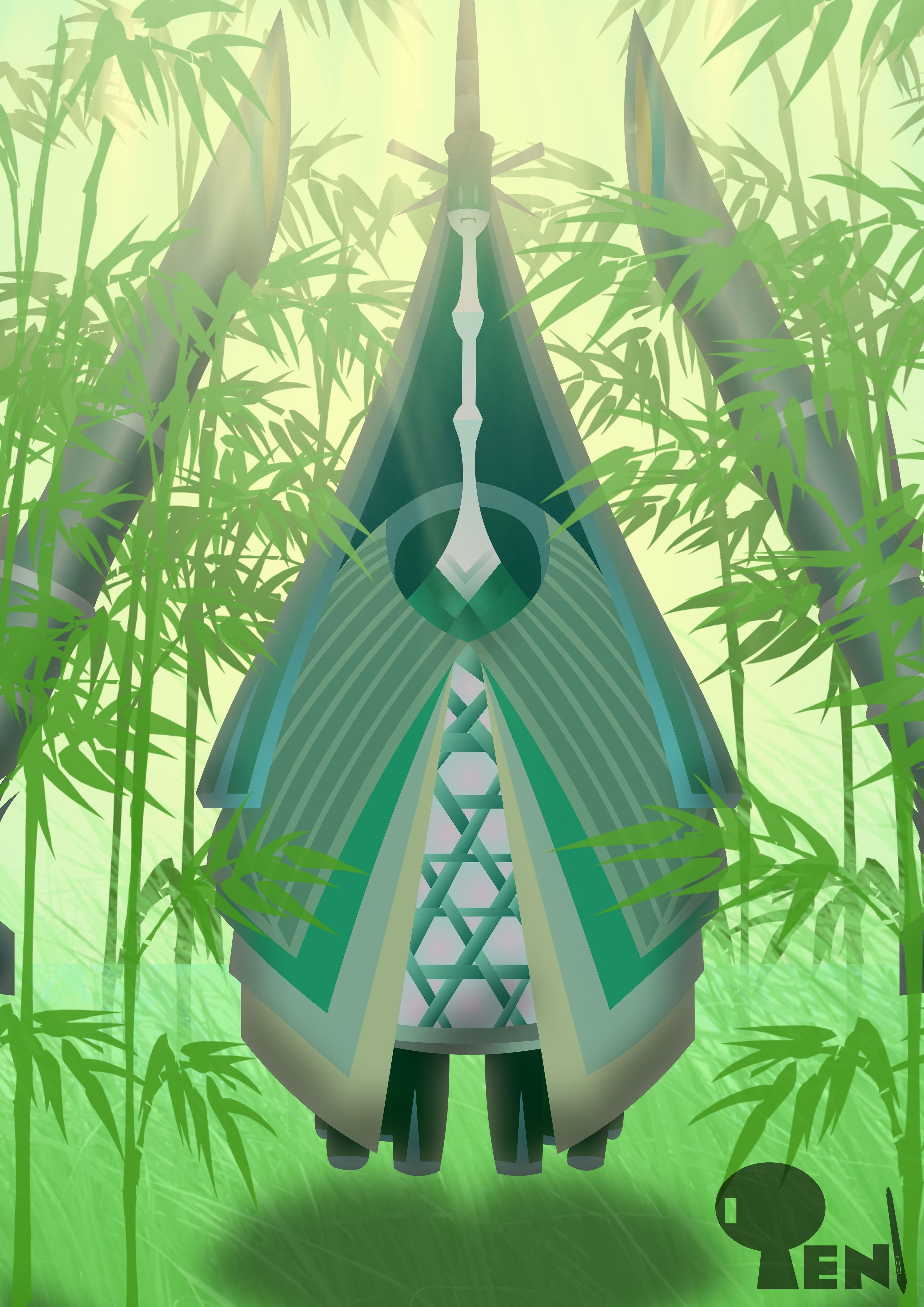 3510x4970 Celesteela virgin of Bamboo. pokemon. Pokémon, Phone