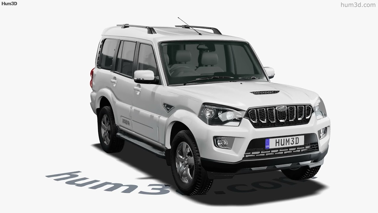 1280x720 Mahindra Scorpio S11 2022 3D model on Hum3D, Desktop