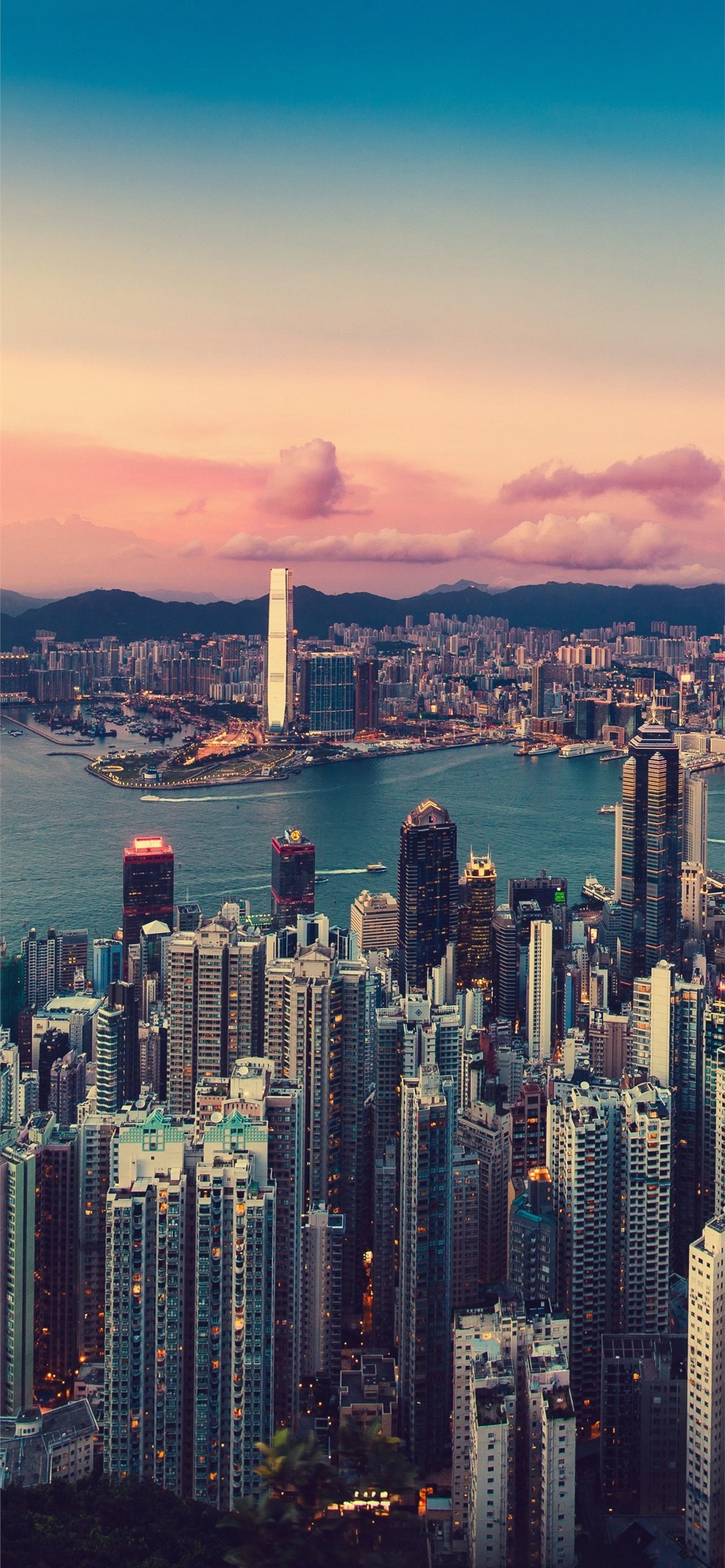 1290x2780 Hong Kong 8K Resolution HD City 4K Image Photo a. iPhone Wallpaper Free Download, Phone