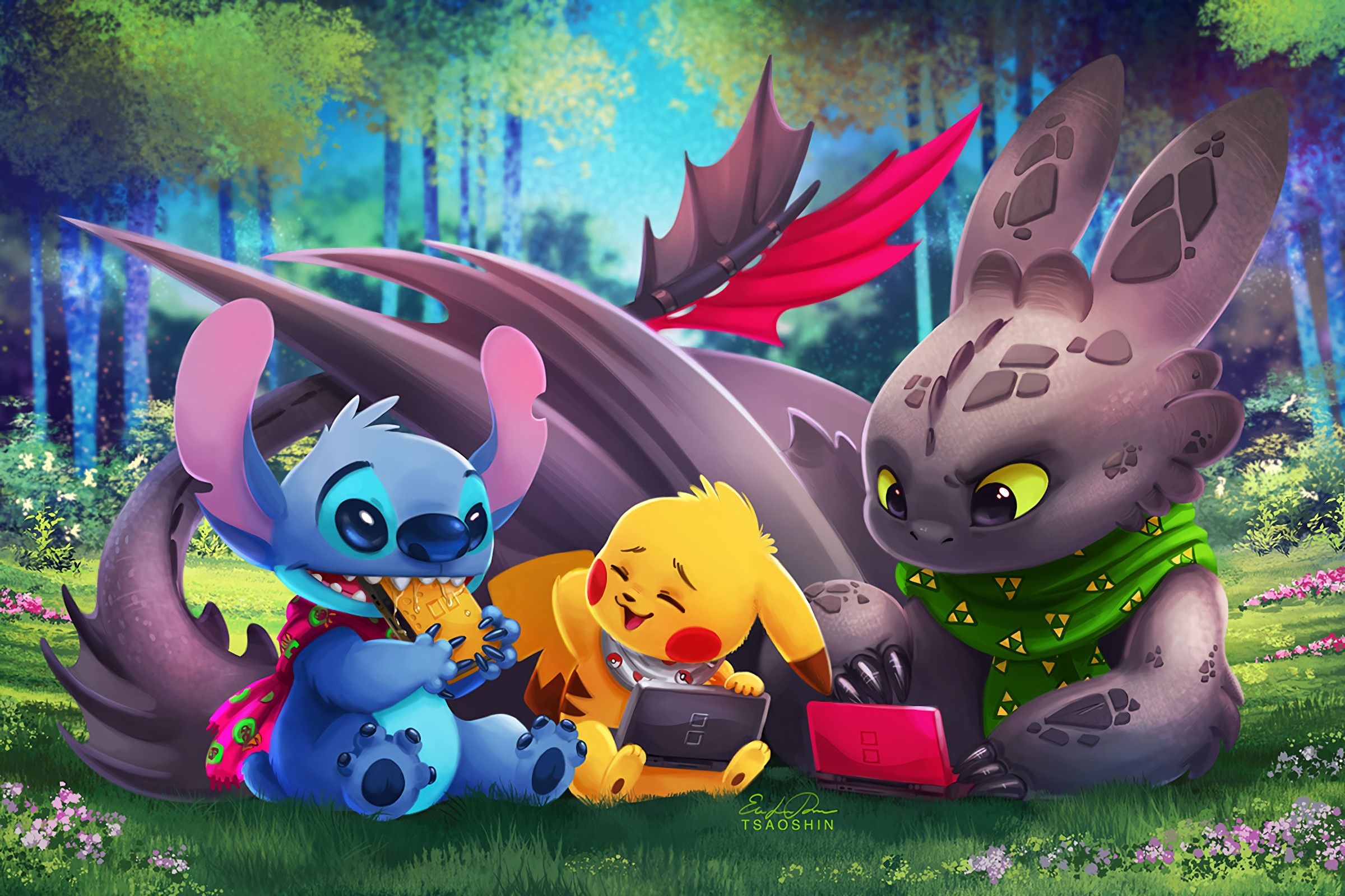 2400x1600 Lilo and Stitch Wallpaper Desktop, Desktop