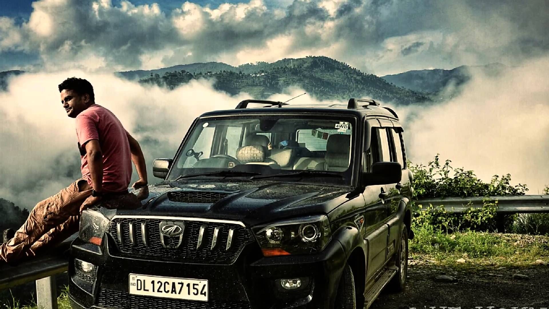 1920x1080 Black Mahindra Scorpio 2015 new generation, Desktop