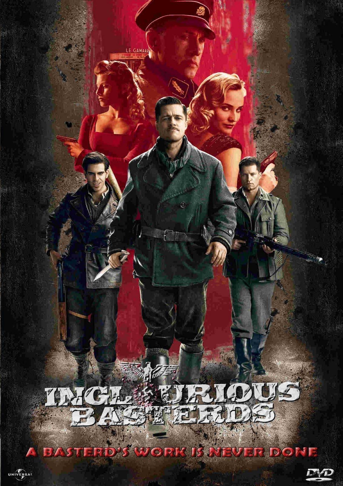 1140x1600 Brad Pitt Tuxedo Inglourious Basterds, Phone