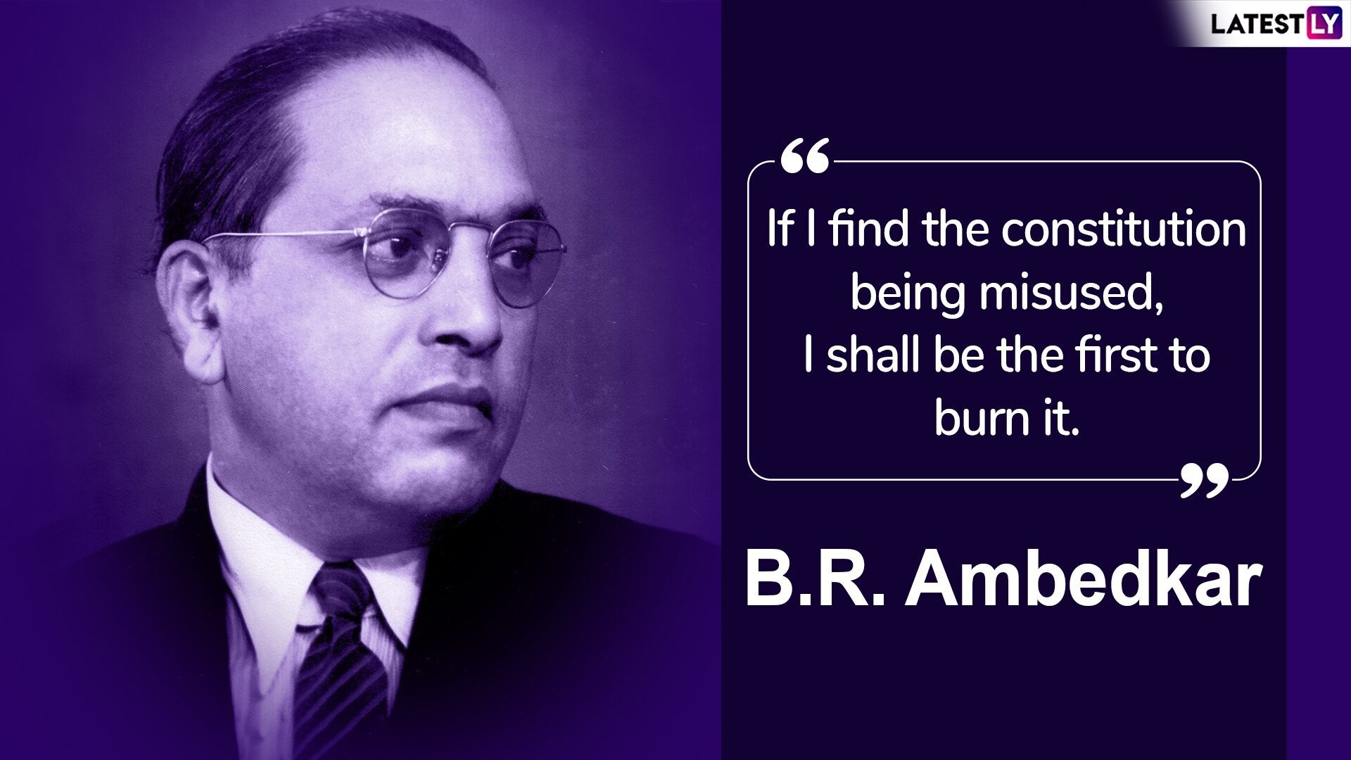 1920x1080 BR Ambedkar Quotes on Republic Day 2020: Famous Sayings by Architect of the Indian Constitution, Desktop