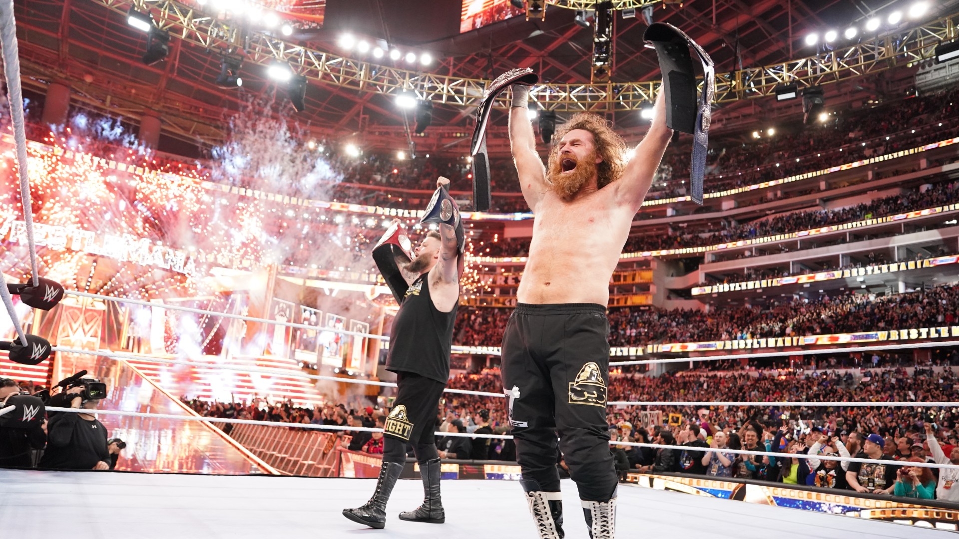 1920x1080 2023 WWE WrestleMania 39 Results, Match Grades: Sami Zayn, Kevin Owens, Rhea Ripley Have Career Defining Moments, Desktop